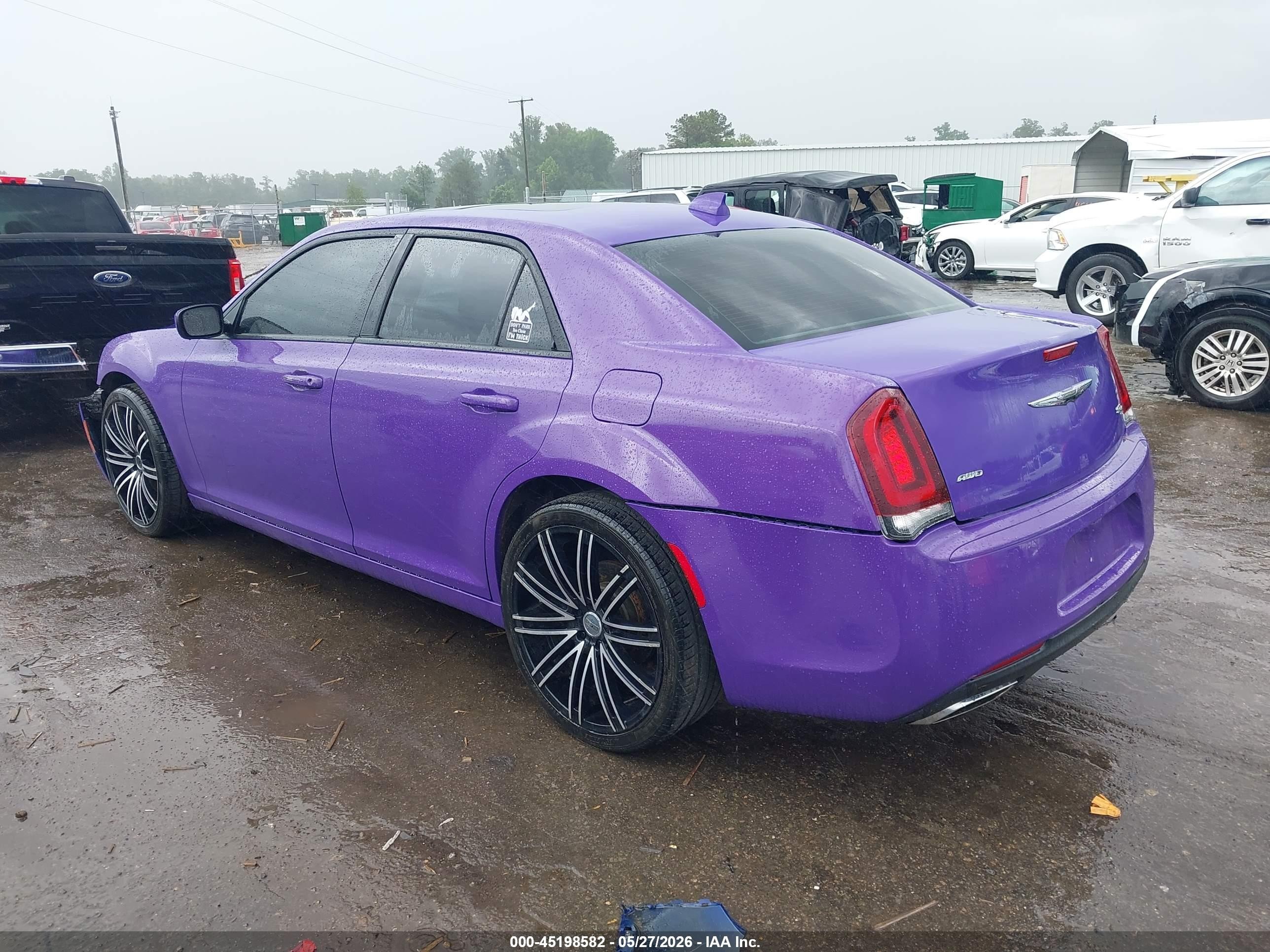 2015 Chrysler 300 300s Purple vin: 2C3CCAGG9FH787181