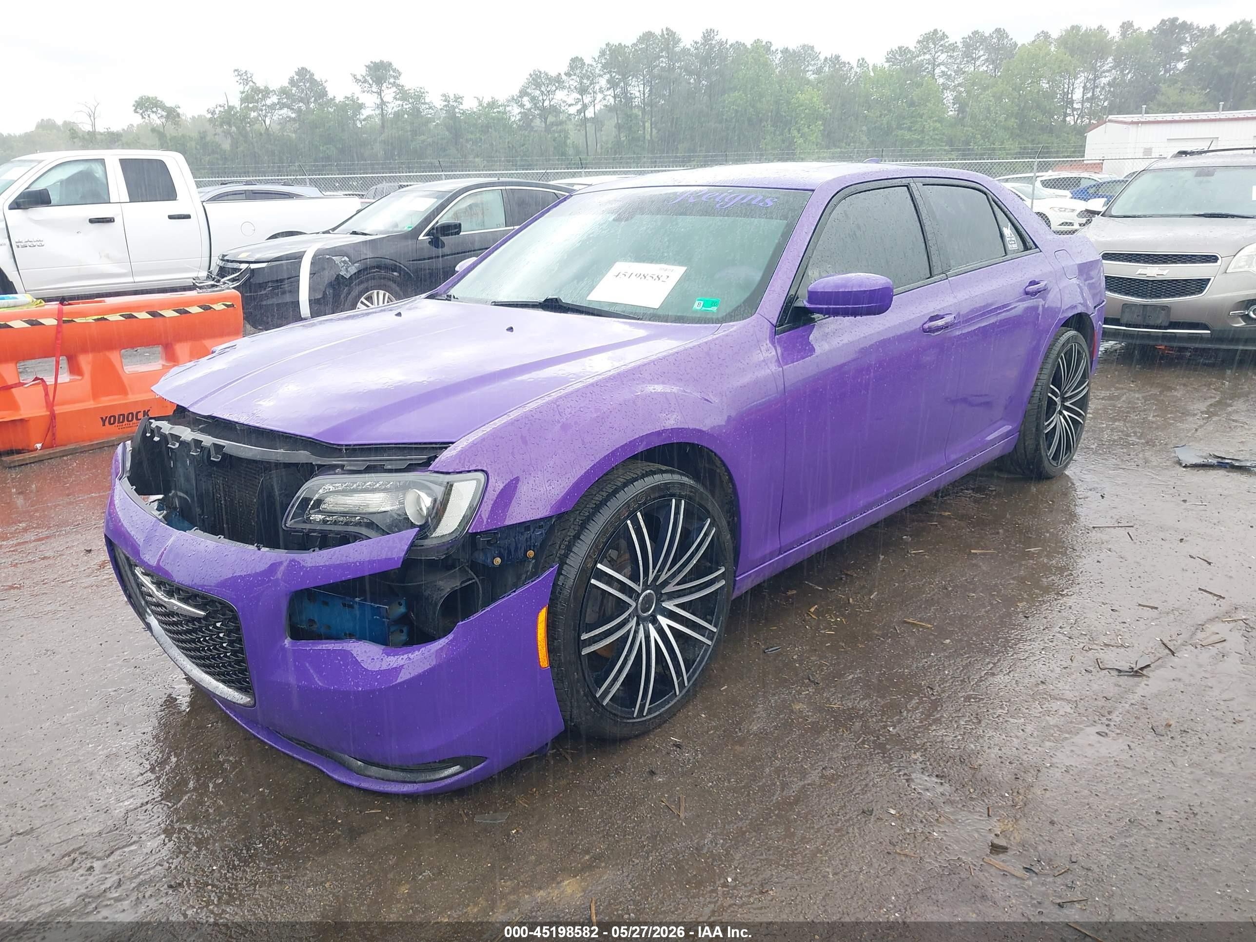 2015 Chrysler 300 300s Purple vin: 2C3CCAGG9FH787181