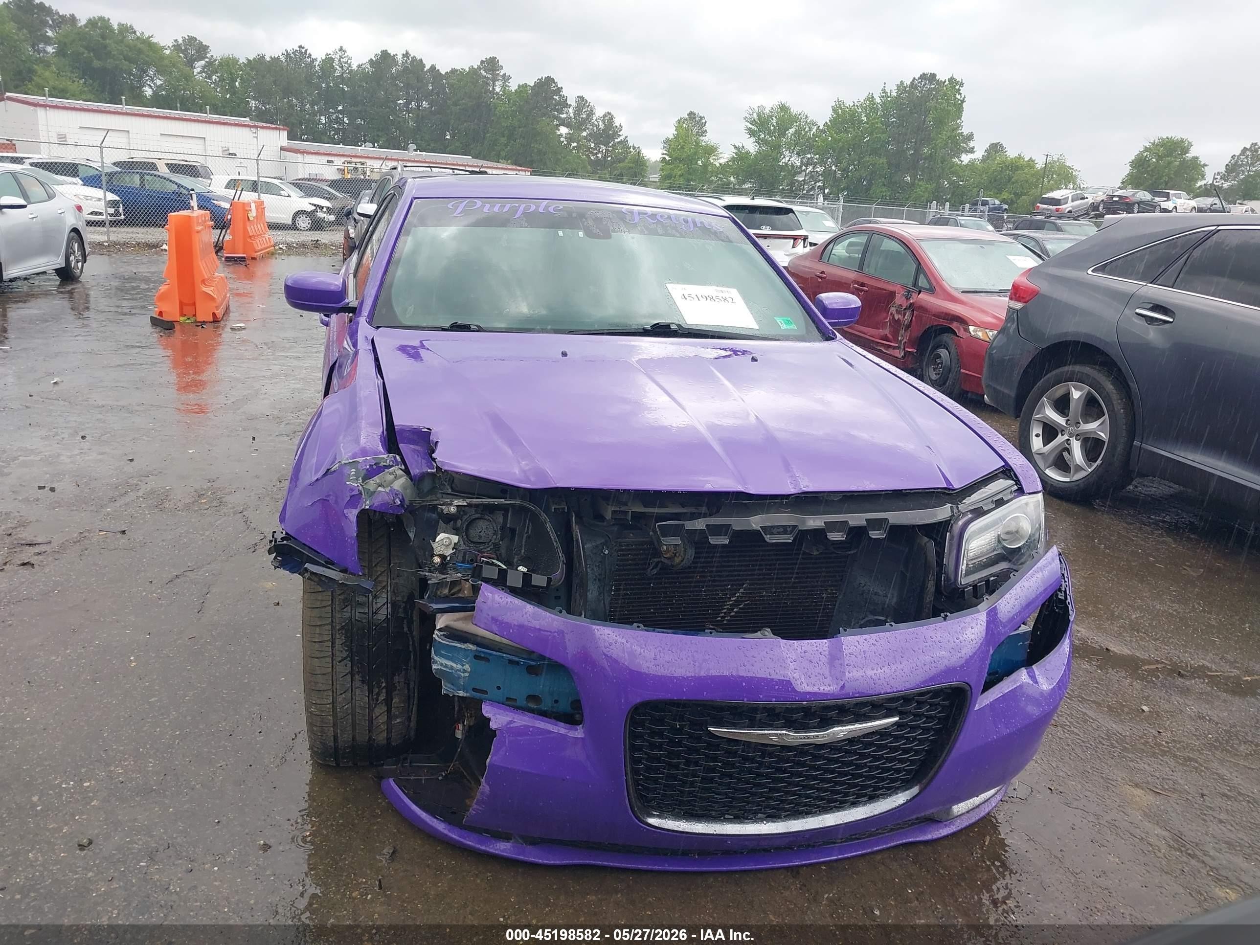 2015 Chrysler 300 300s Purple vin: 2C3CCAGG9FH787181