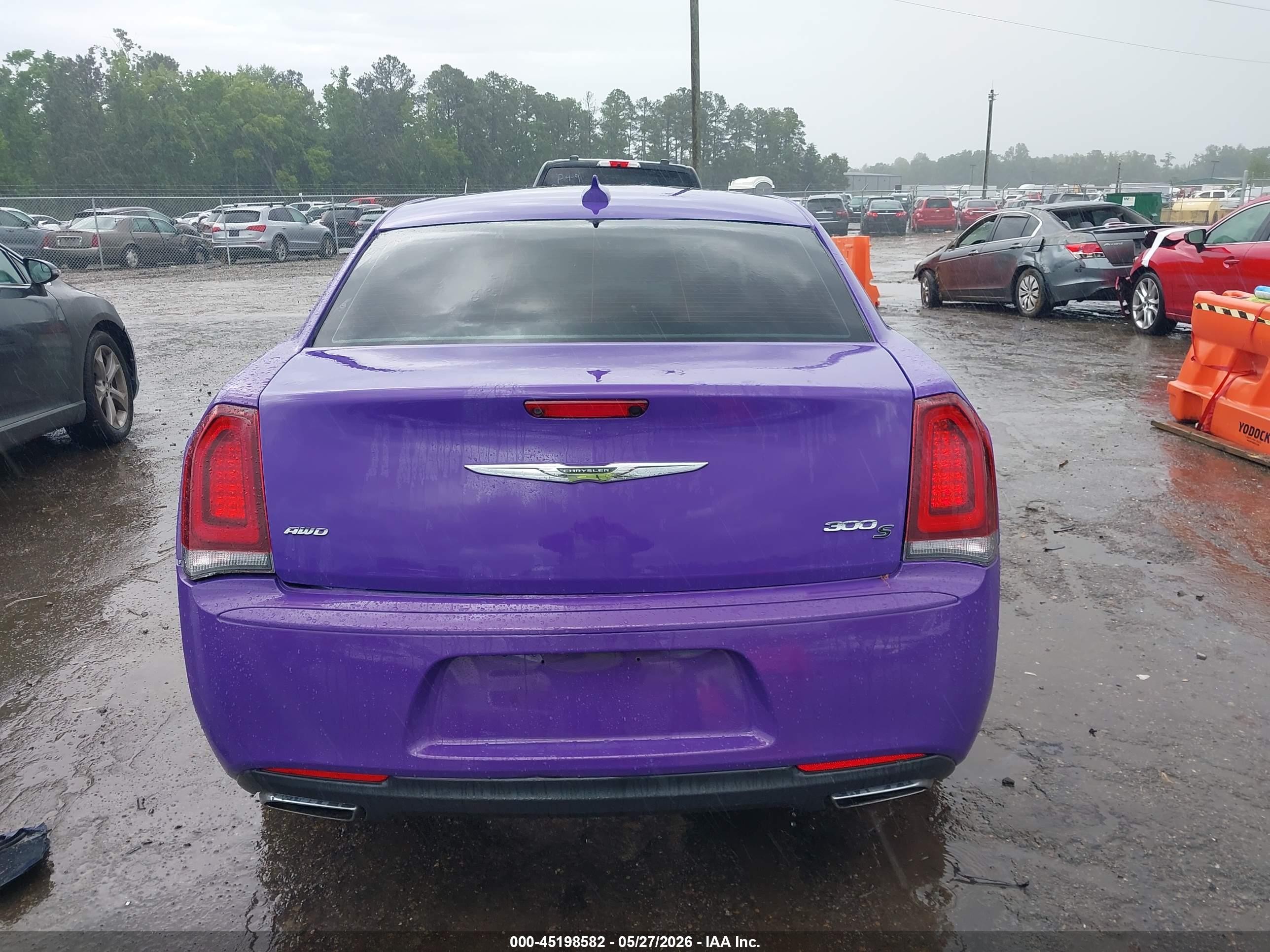 2015 Chrysler 300 300s Purple vin: 2C3CCAGG9FH787181