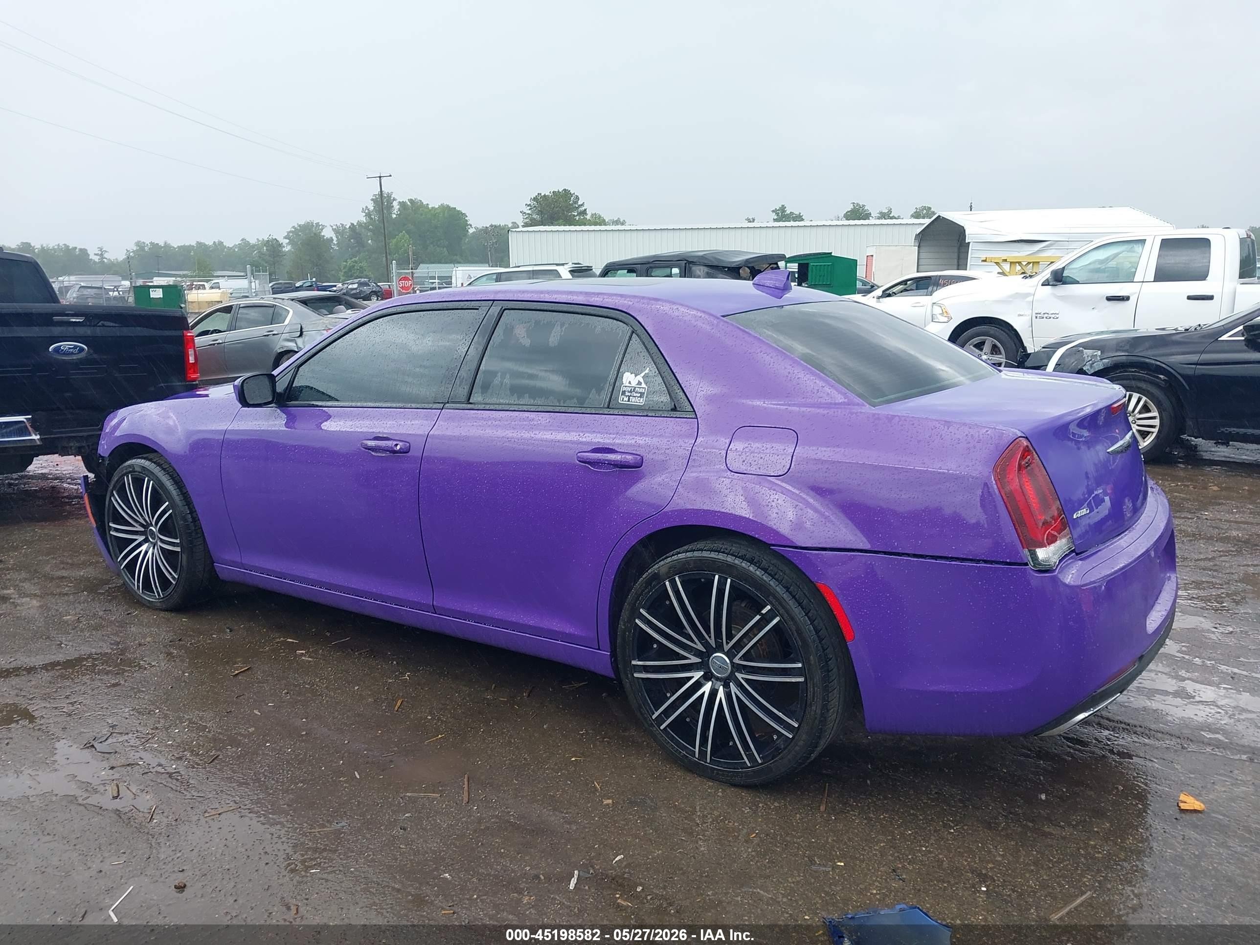 2015 Chrysler 300 300s Purple vin: 2C3CCAGG9FH787181