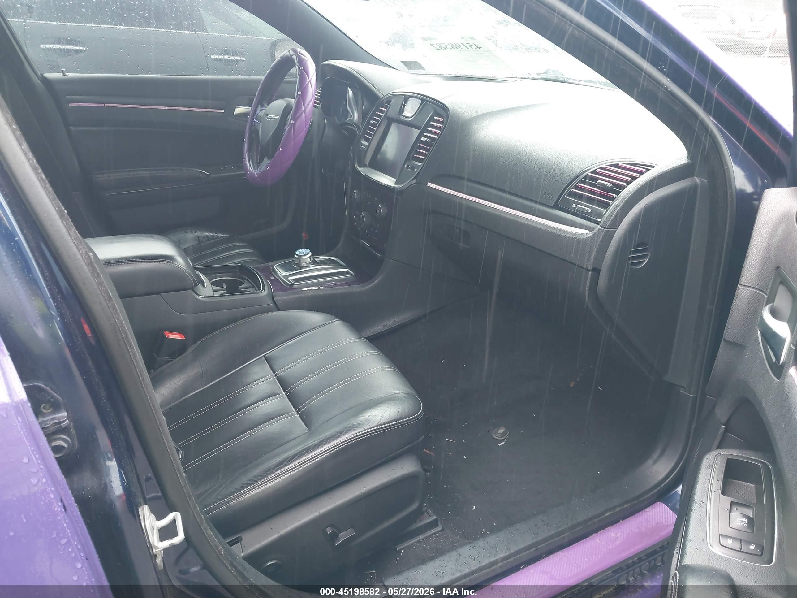 2015 Chrysler 300 300s Purple vin: 2C3CCAGG9FH787181