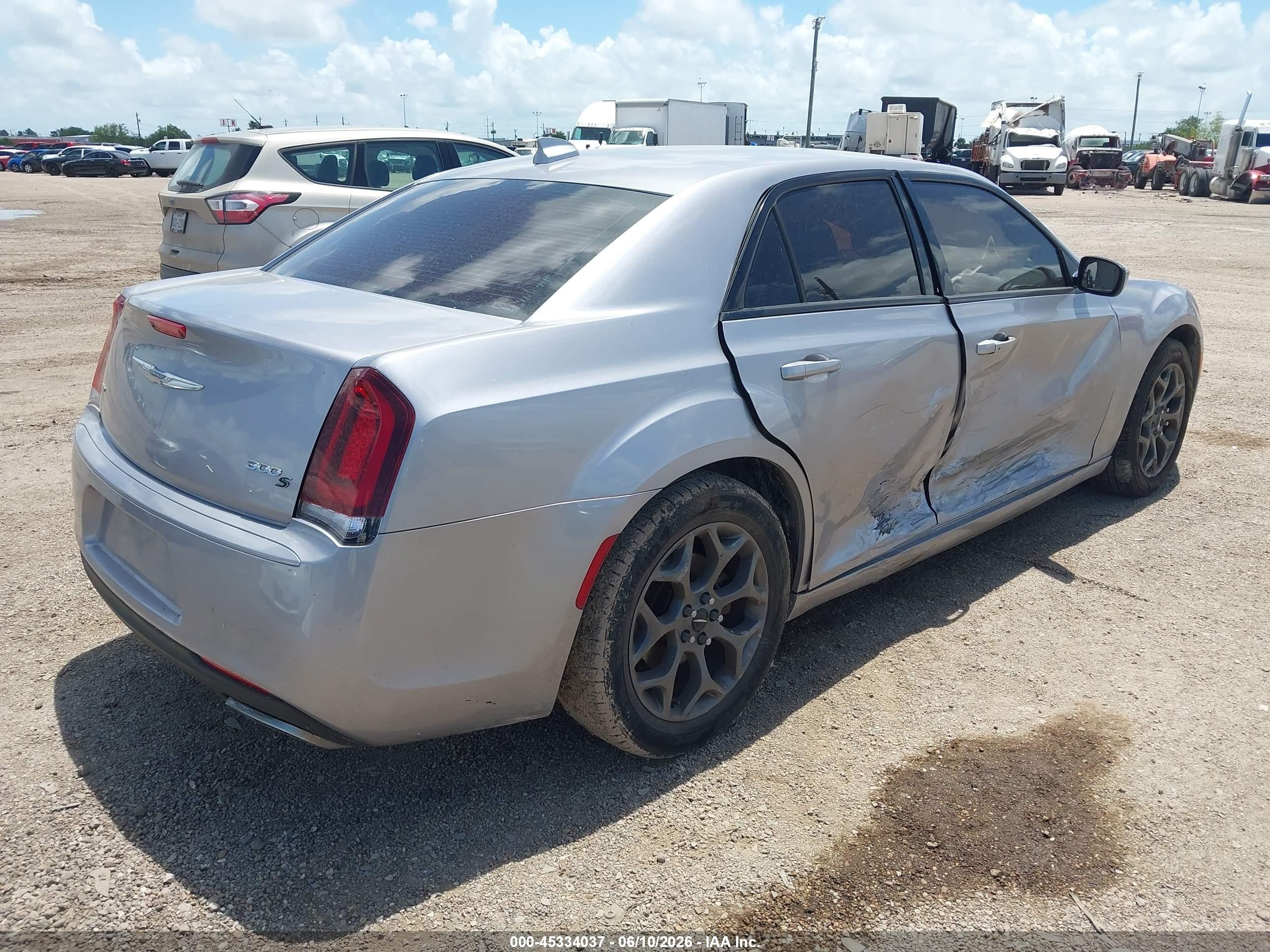 2015 Chrysler 300 300s Silver vin: 2C3CCAGG9FH927195