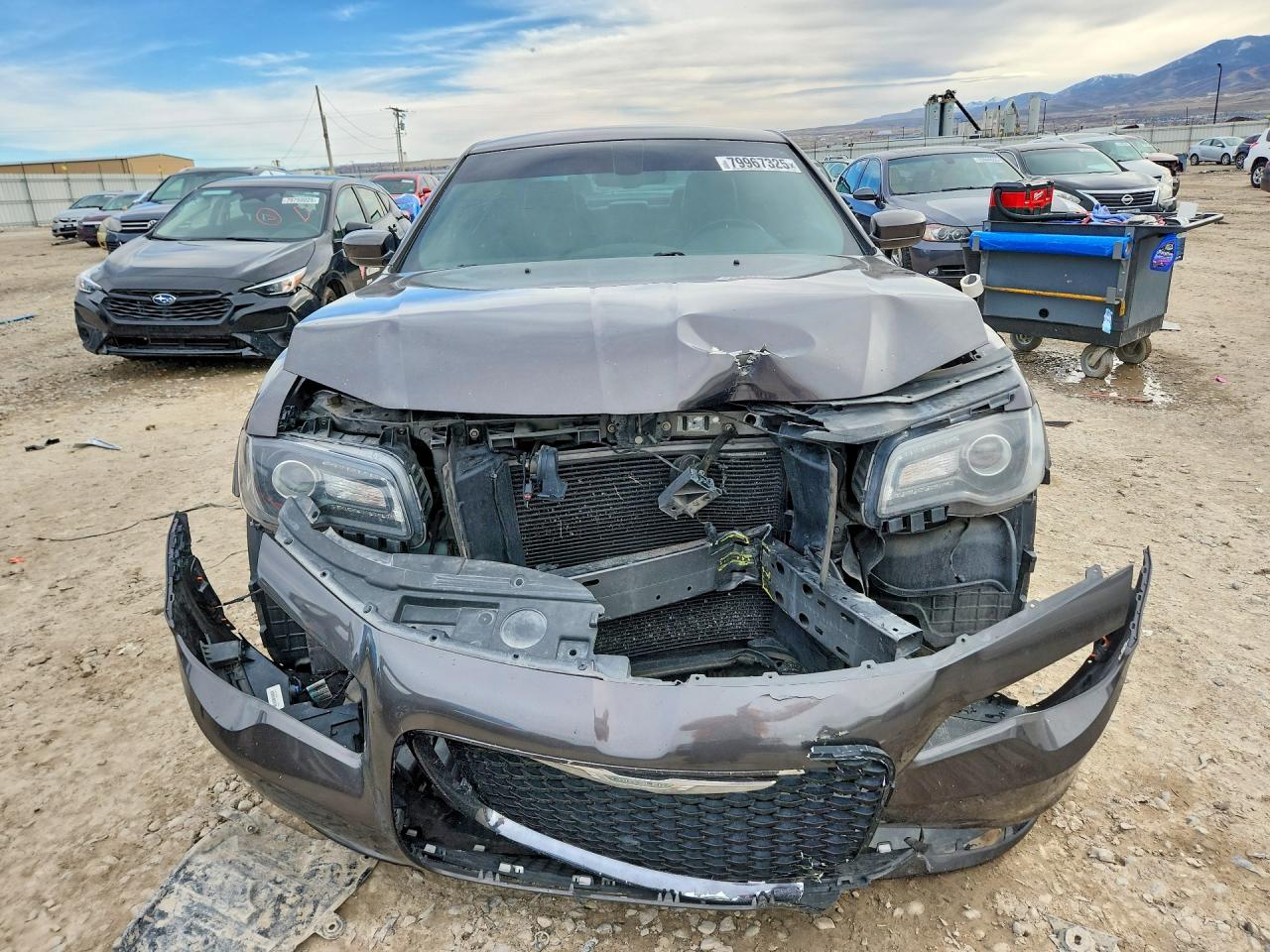 2018 Chrysler 300 S Gray vin: 2C3CCAGG9JH314292