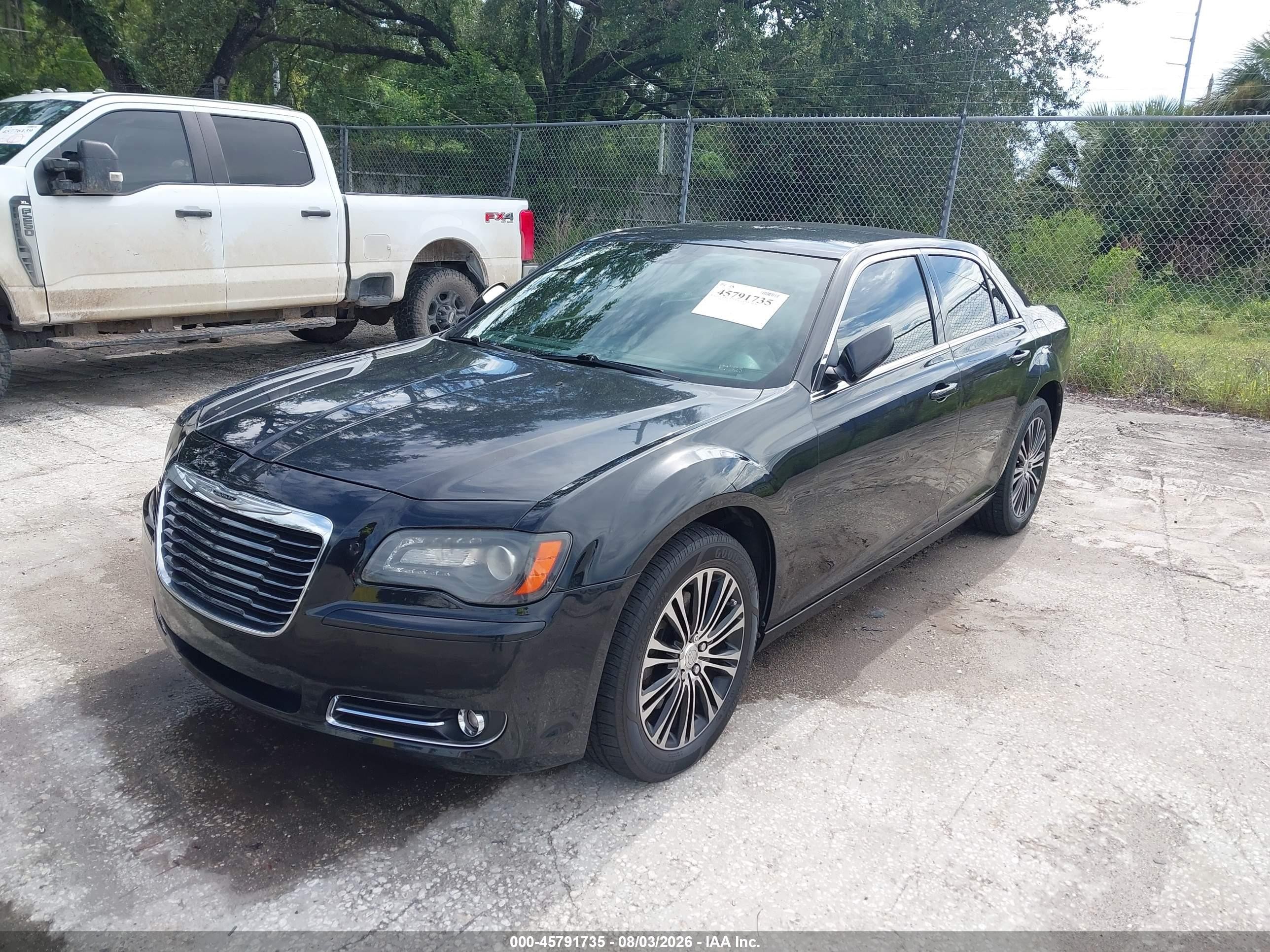 2014 Chrysler 300 300s Black vin: 2C3CCAGGXEH124457