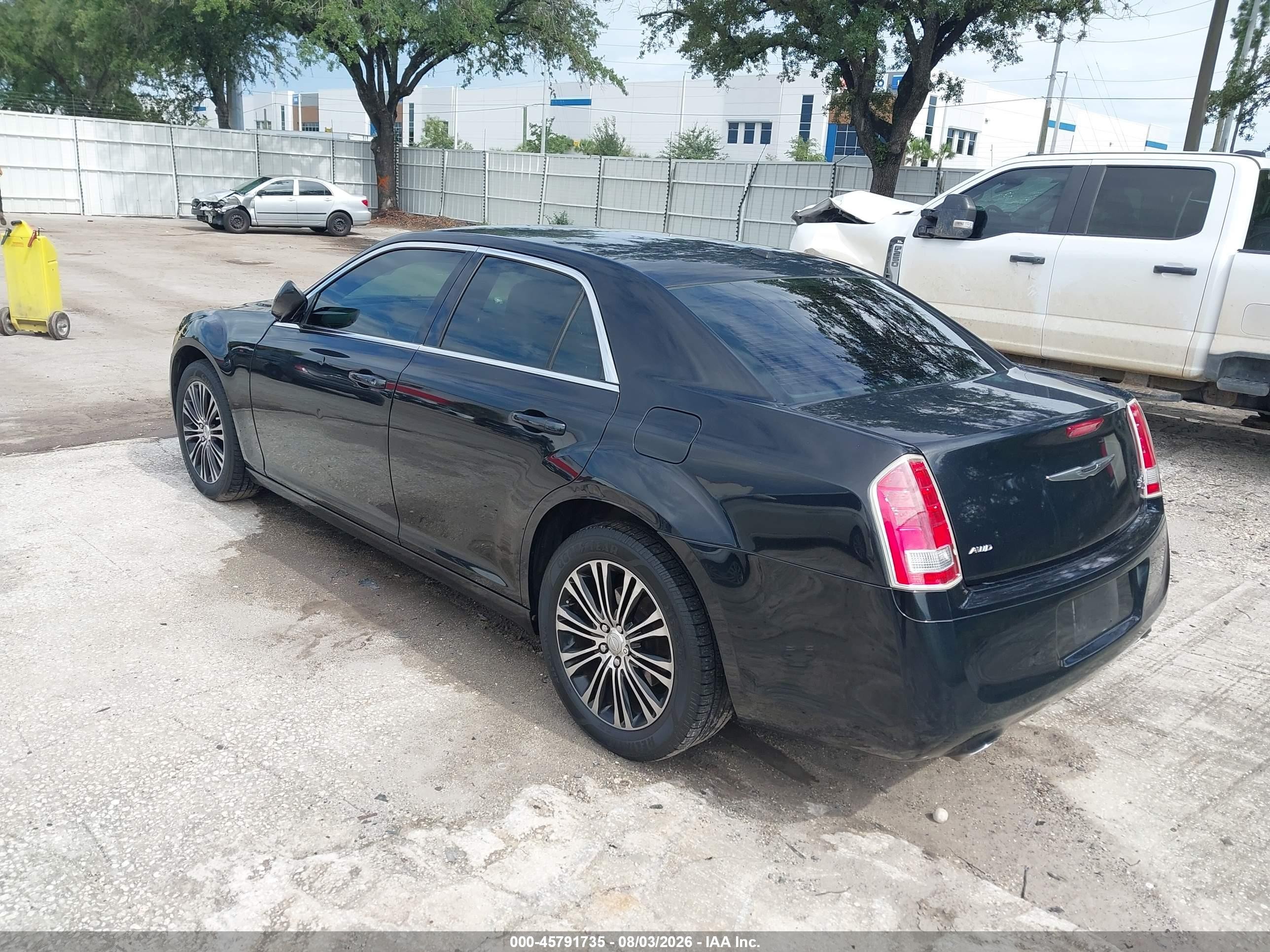 2014 Chrysler 300 300s Black vin: 2C3CCAGGXEH124457