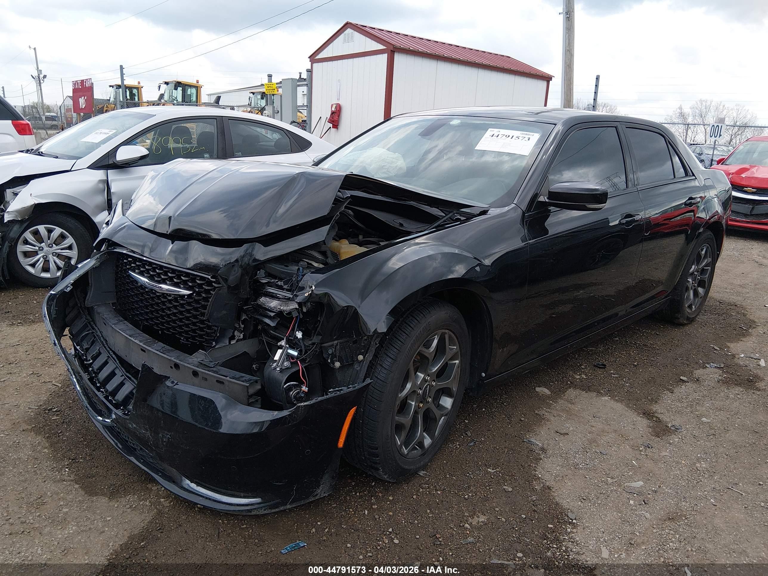 2015 Chrysler 300 300s Black vin: 2C3CCAGGXFH808717
