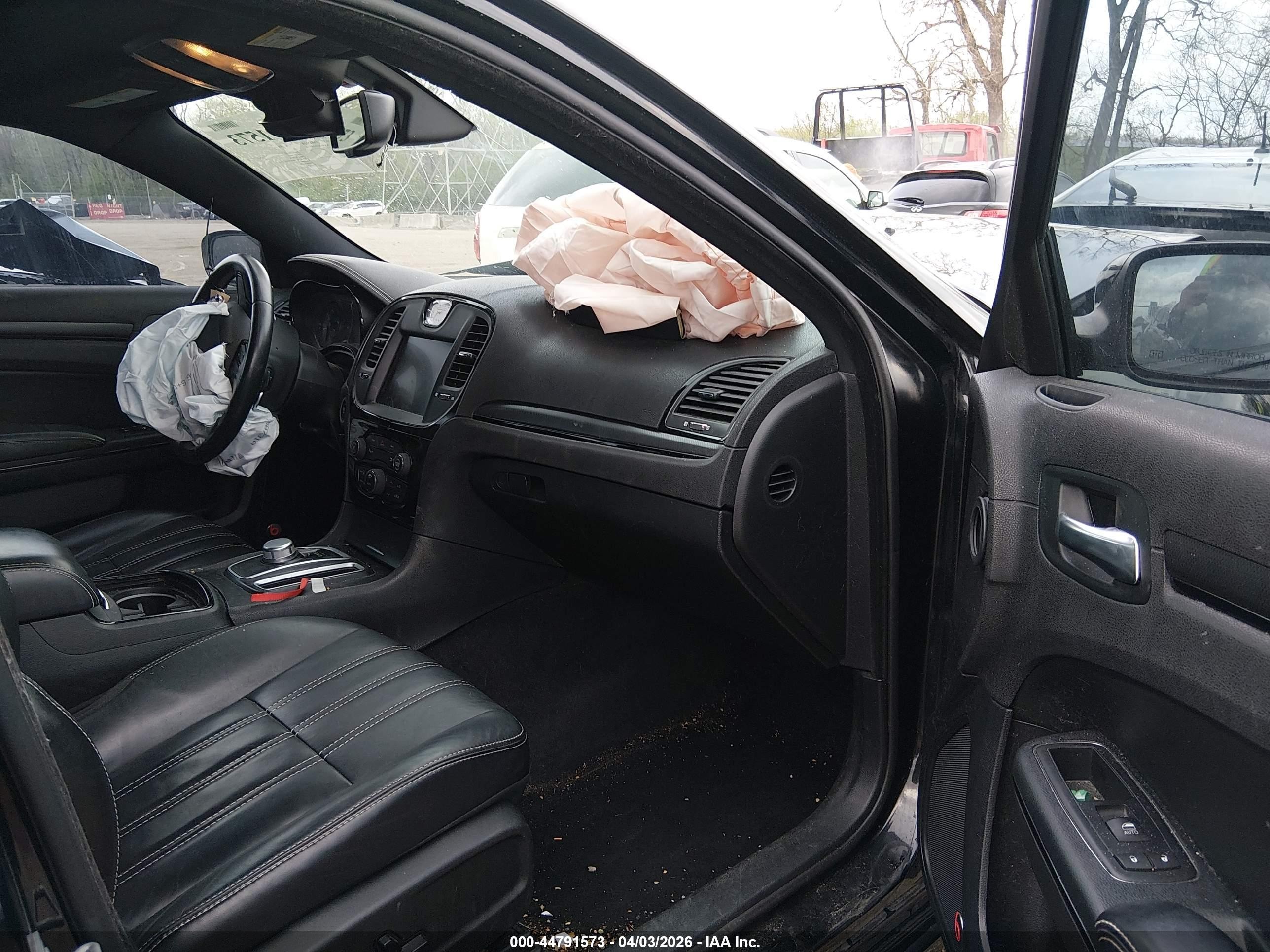 2015 Chrysler 300 300s Black vin: 2C3CCAGGXFH808717