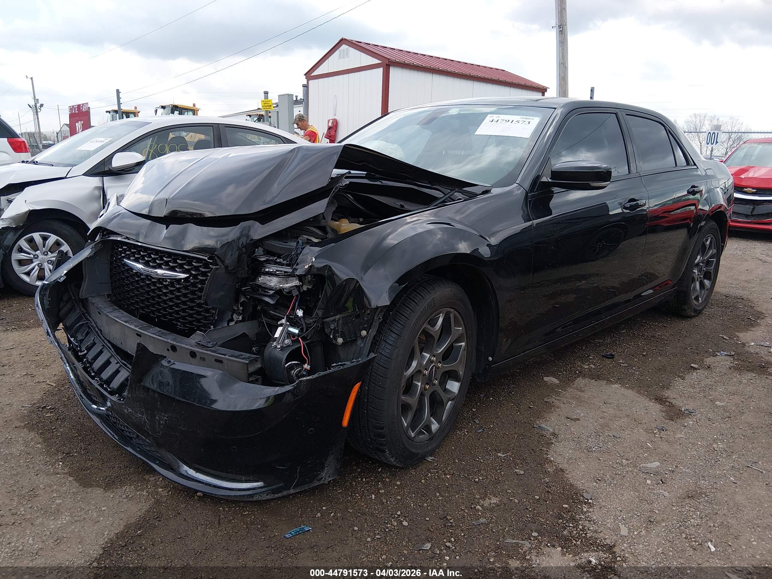 2015 Chrysler 300 300s Black vin: 2C3CCAGGXFH808717