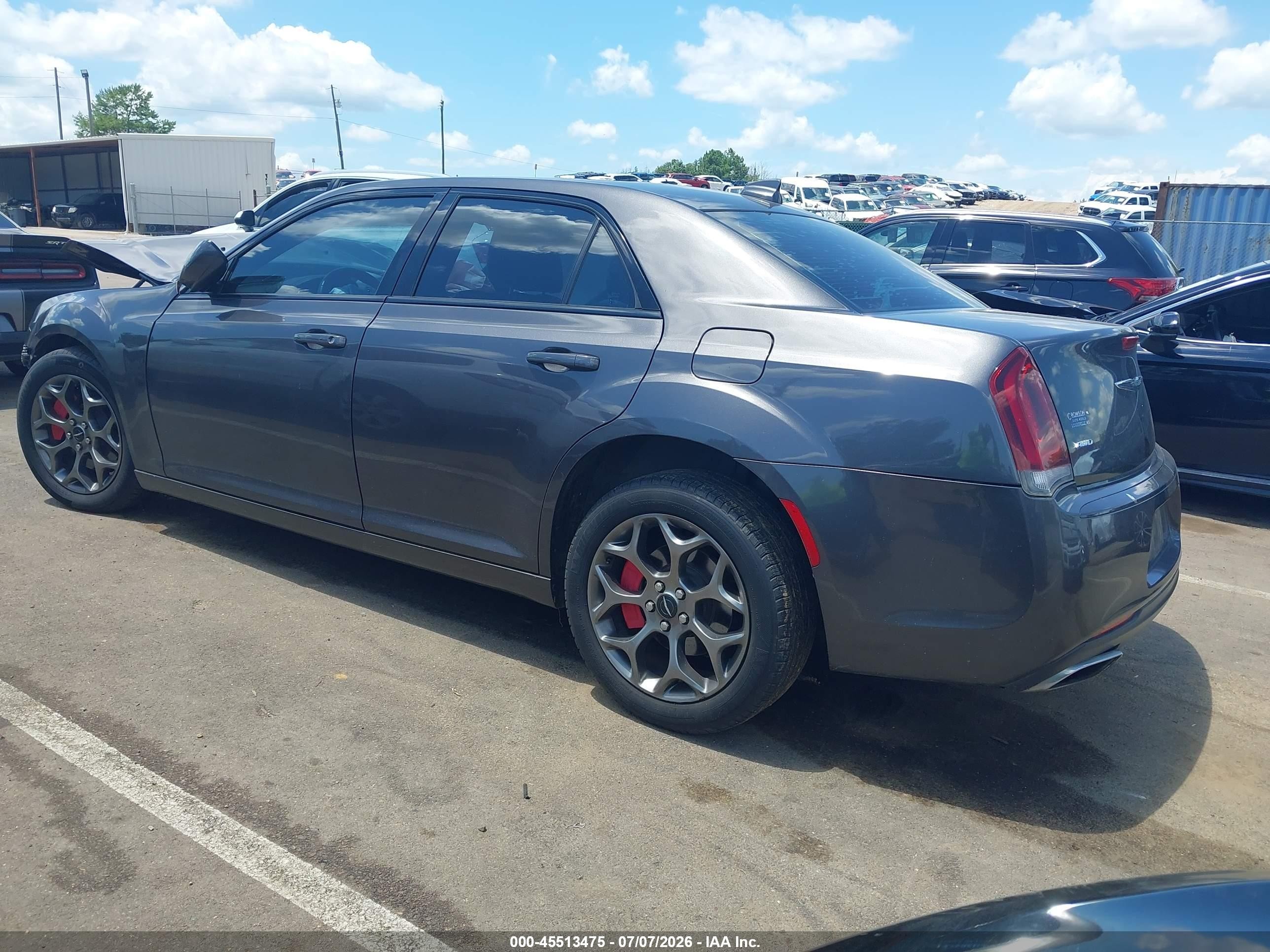 2015 Chrysler 300 300s Gray vin: 2C3CCAGGXFH887547