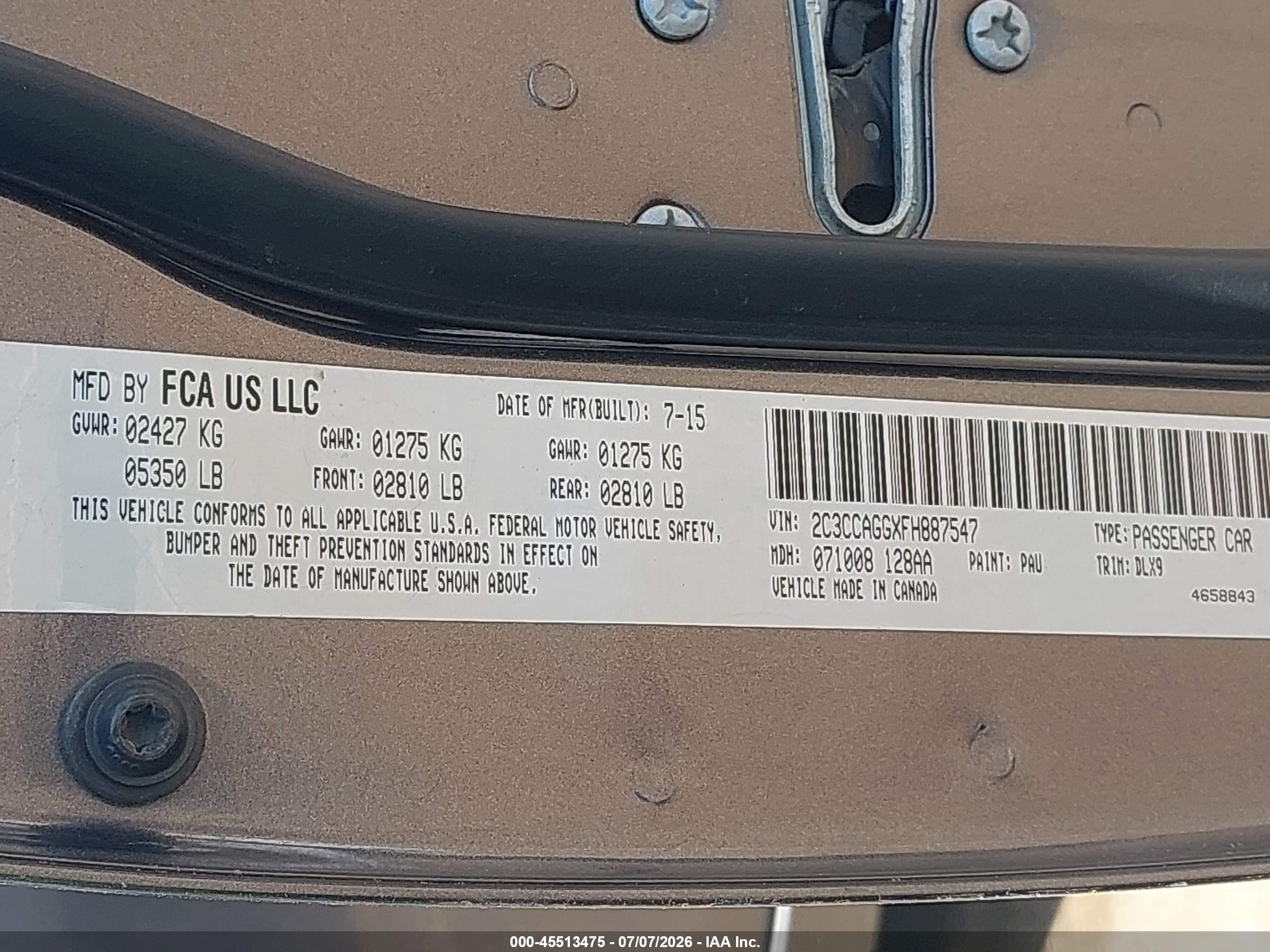 2015 Chrysler 300 300s Gray vin: 2C3CCAGGXFH887547