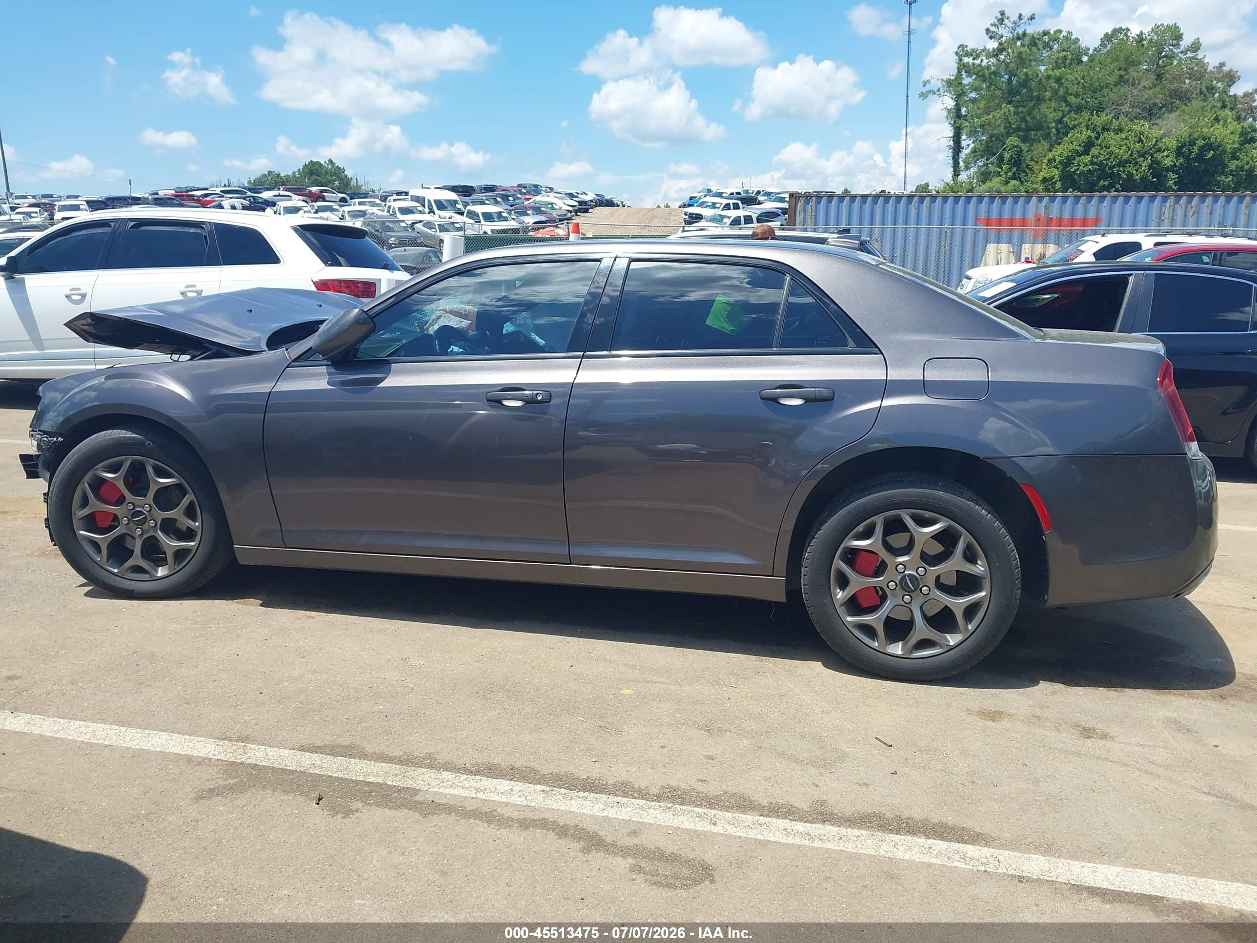 2015 Chrysler 300 300s Gray vin: 2C3CCAGGXFH887547