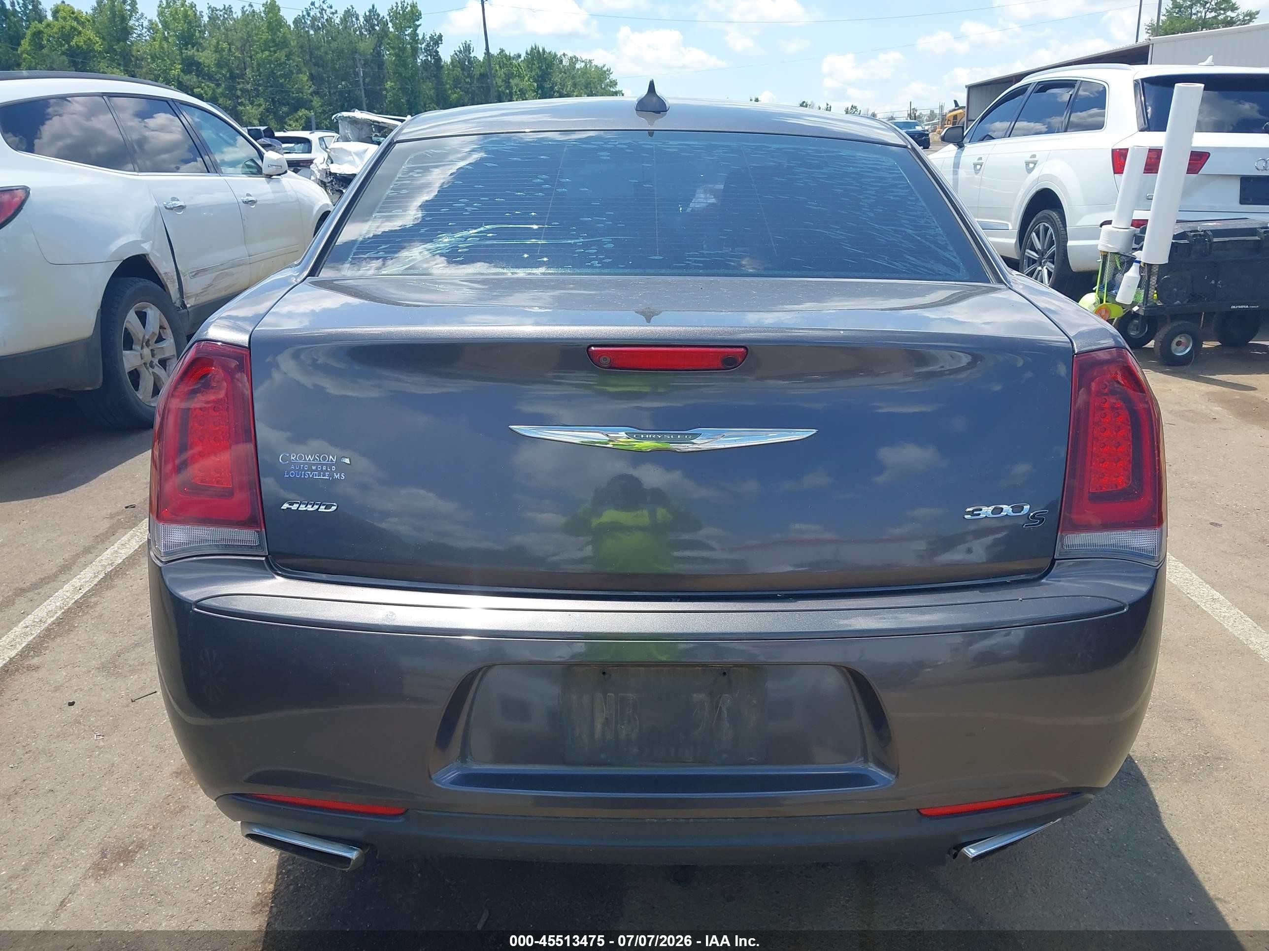 2015 Chrysler 300 300s Gray vin: 2C3CCAGGXFH887547