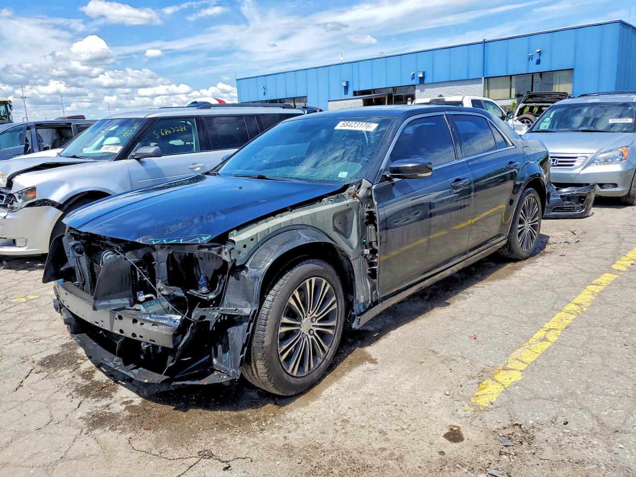 2014 Chrysler 300 S Black vin: 2C3CCAGT0EH201592