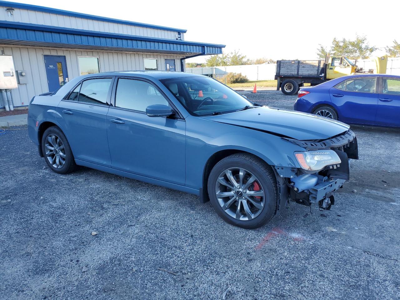 2014 Chrysler 300 S Blue vin: 2C3CCAGT6EH250814