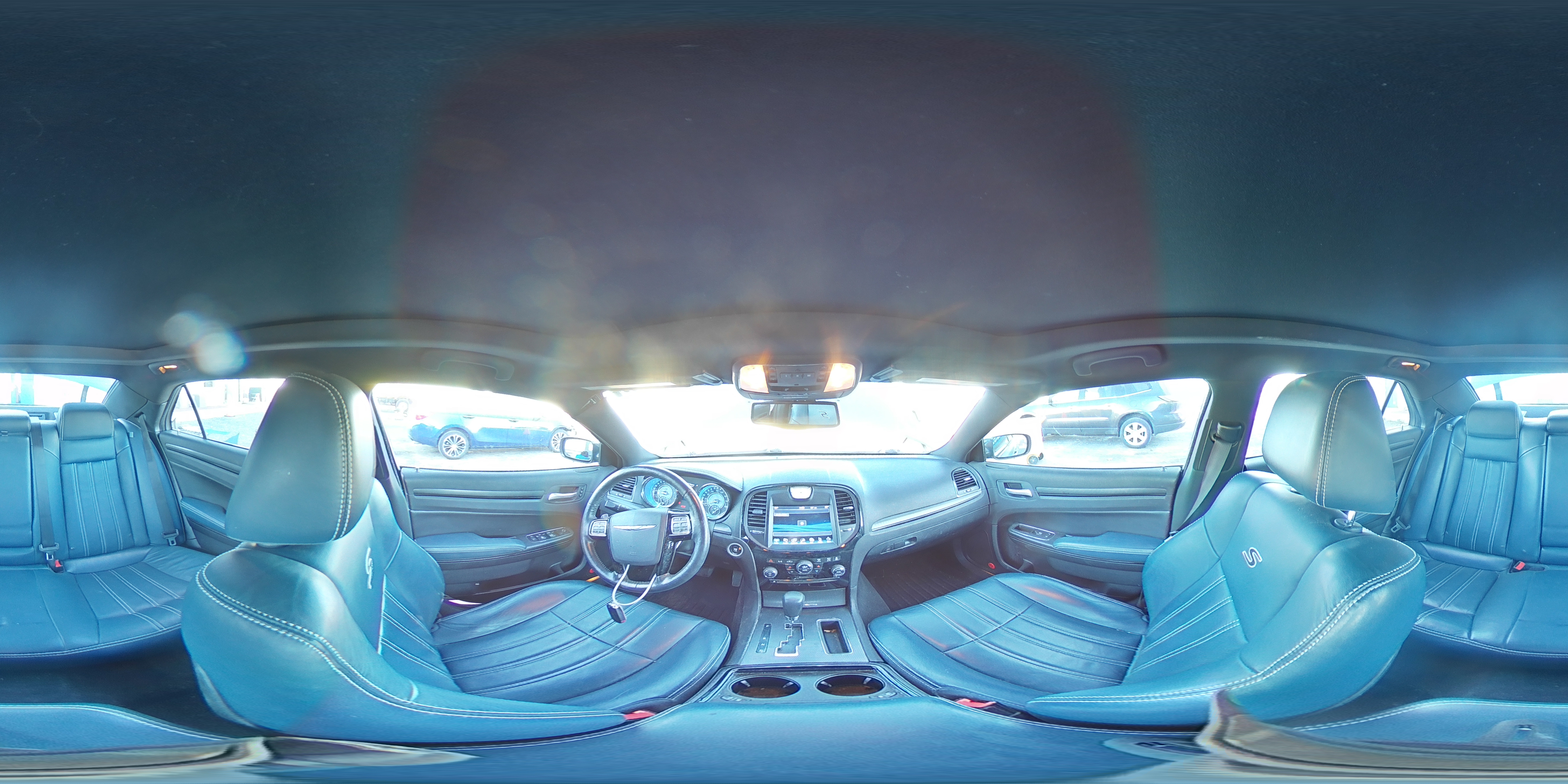 2014 Chrysler 300 S Blue vin: 2C3CCAGT6EH250814