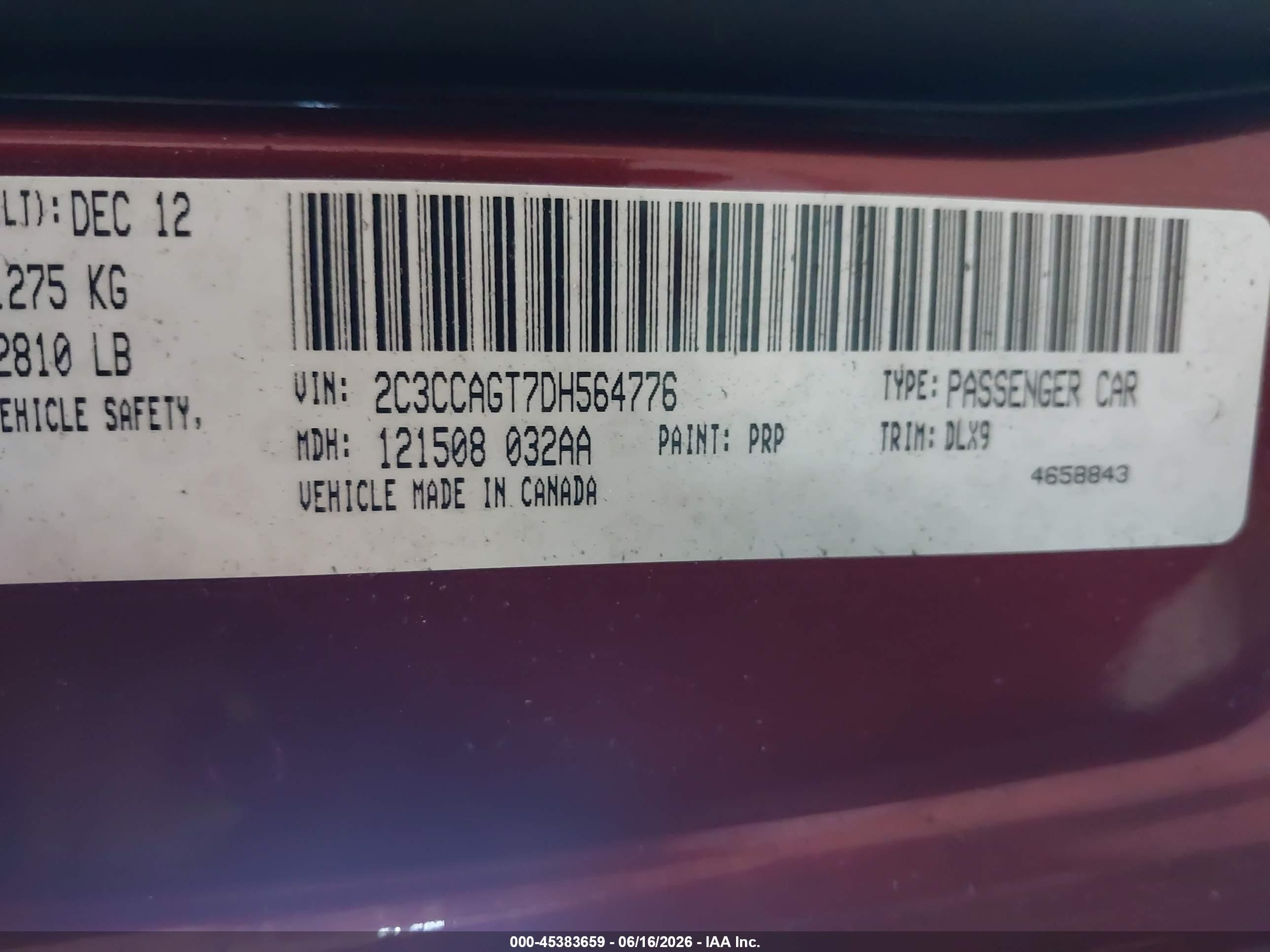 2013 Chrysler 300 300s Red vin: 2C3CCAGT7DH564776