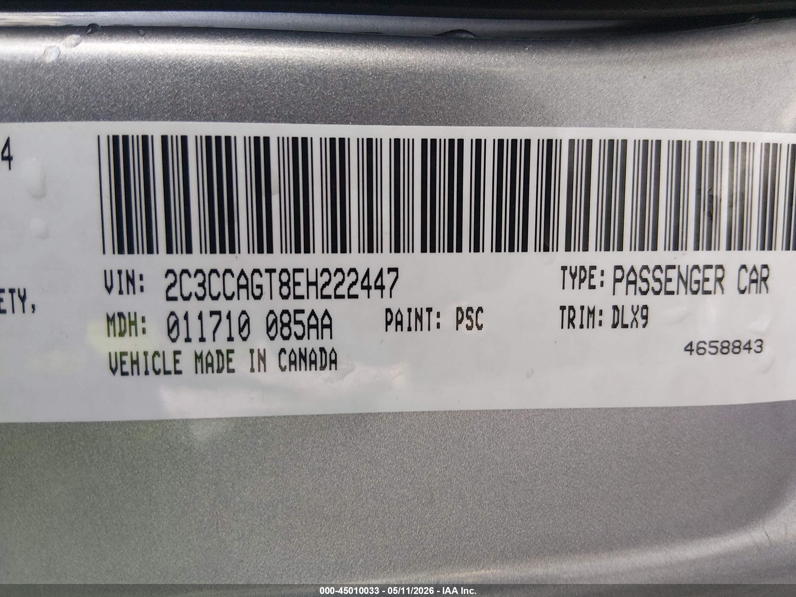 2014 Chrysler 300 300s Silver vin: 2C3CCAGT8EH222447
