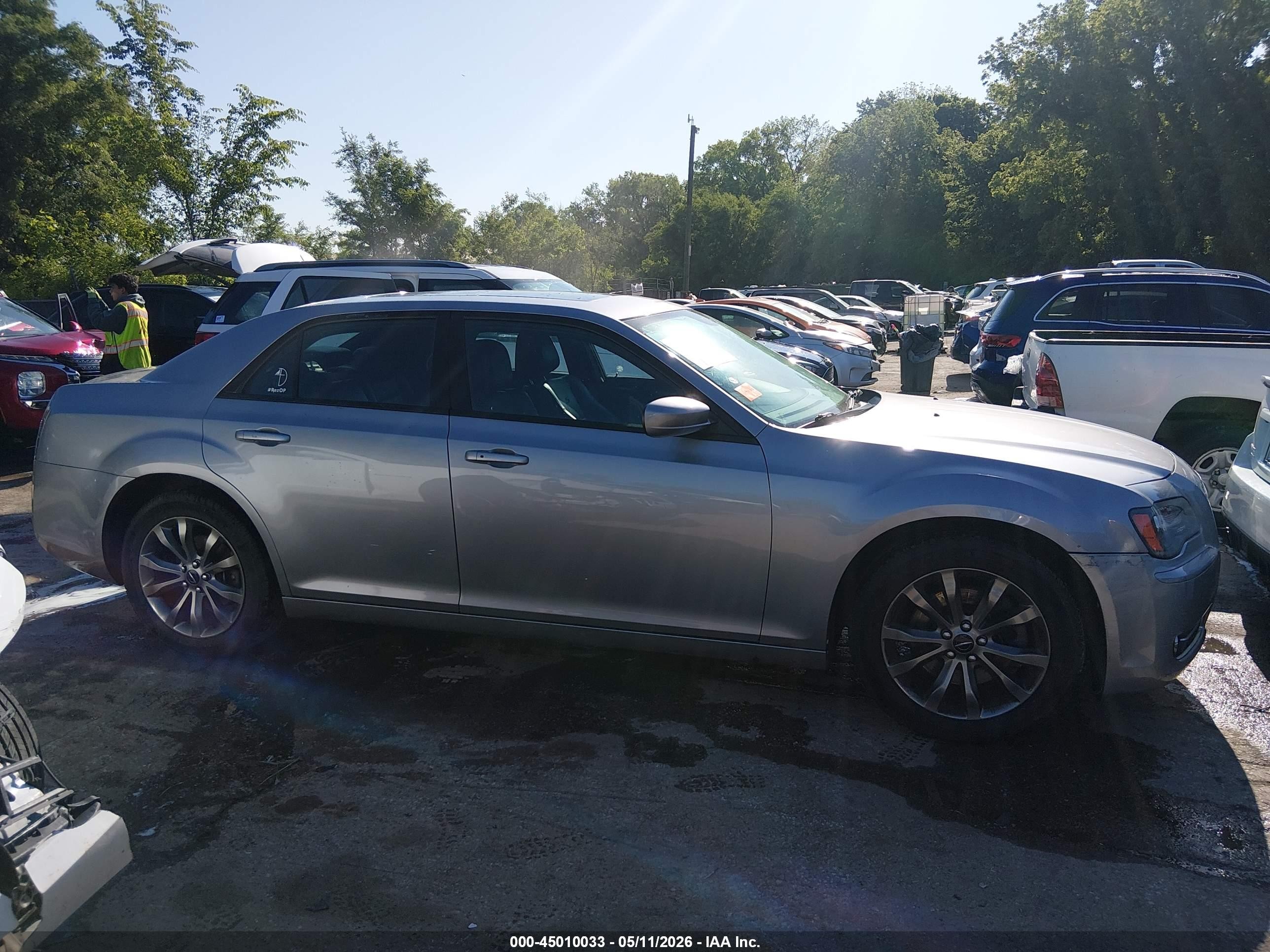 2014 Chrysler 300 300s Silver vin: 2C3CCAGT8EH222447