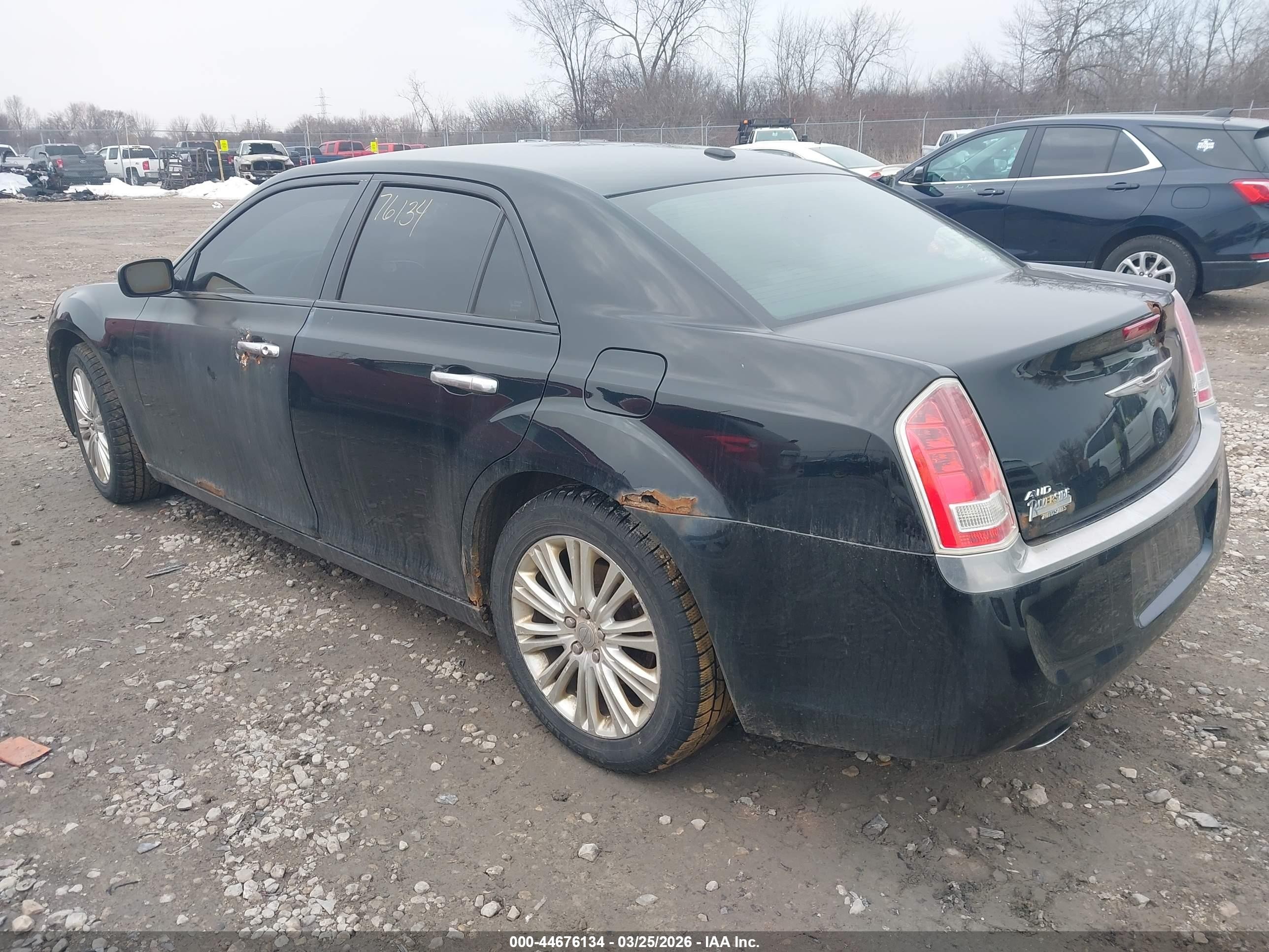 2012 Chrysler 300 Limited Black vin: 2C3CCAHG3CH314001