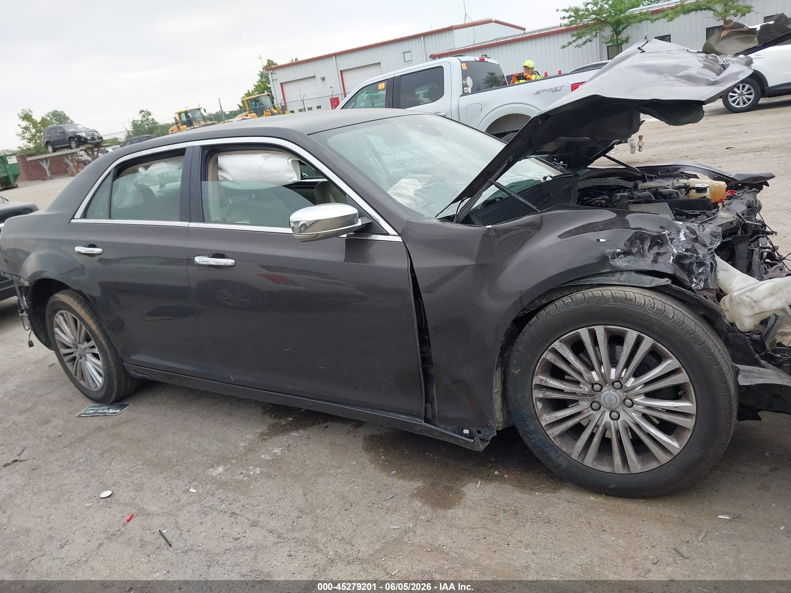 2012 Chrysler 300 Limited Gray vin: 2C3CCAHG4CH182589