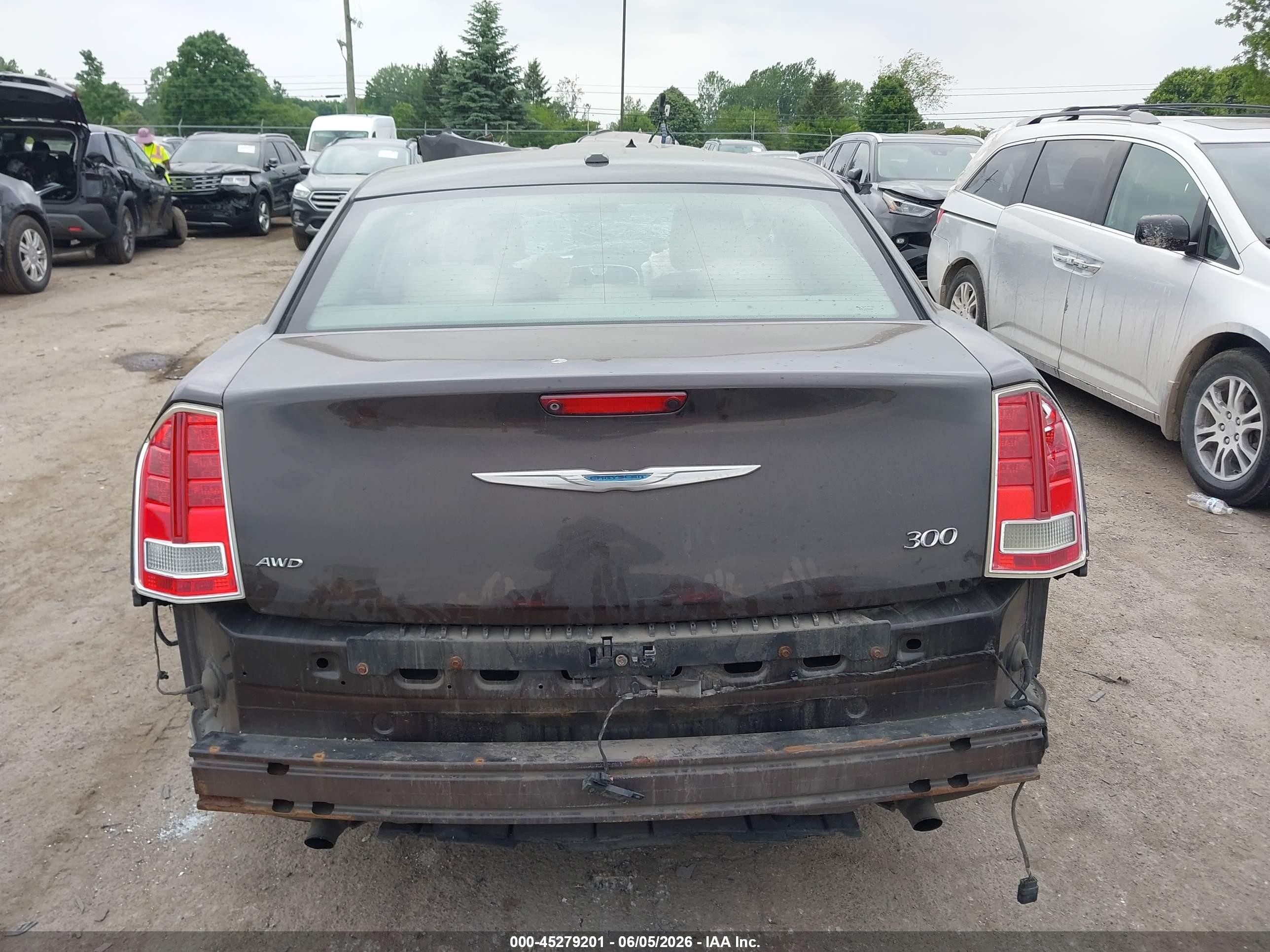 2012 Chrysler 300 Limited Gray vin: 2C3CCAHG4CH182589