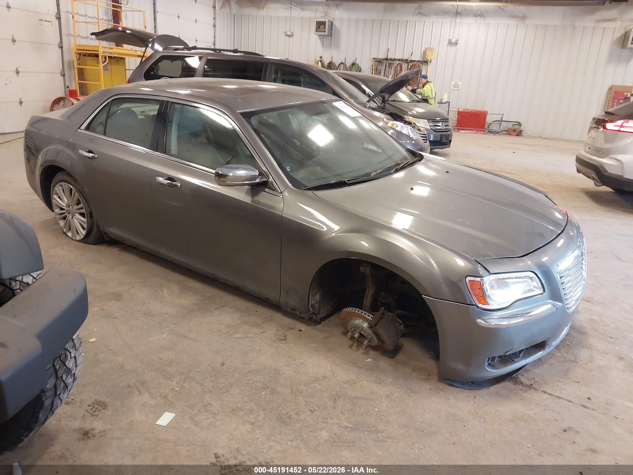 2012 Chrysler 300 Limited Gray vin: 2C3CCAHG4CH208222