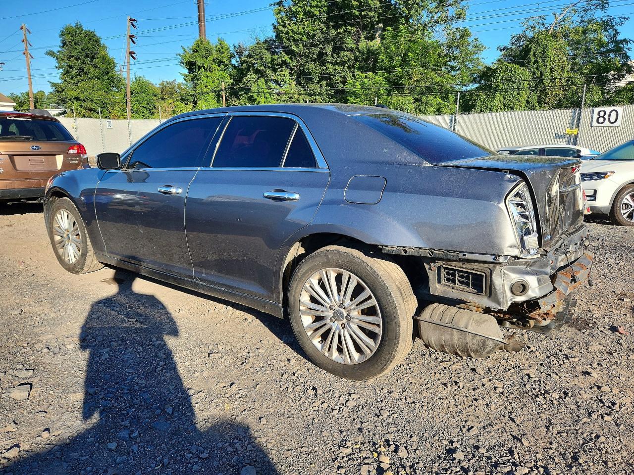 2012 Chrysler 300 Limited Угольный vin: 2C3CCAHG7CH155225