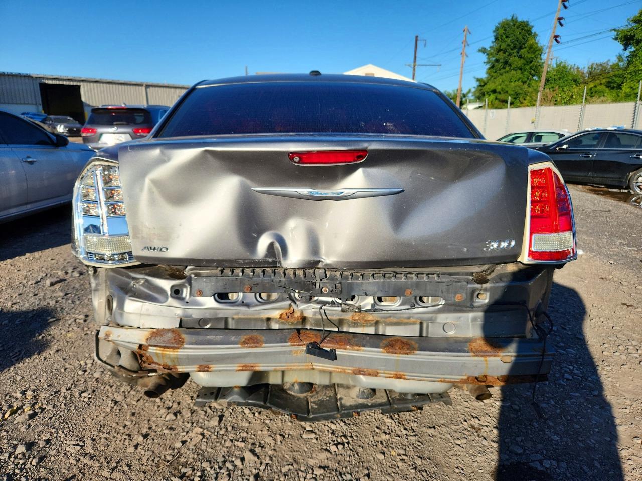 2012 Chrysler 300 Limited Угольный vin: 2C3CCAHG7CH155225