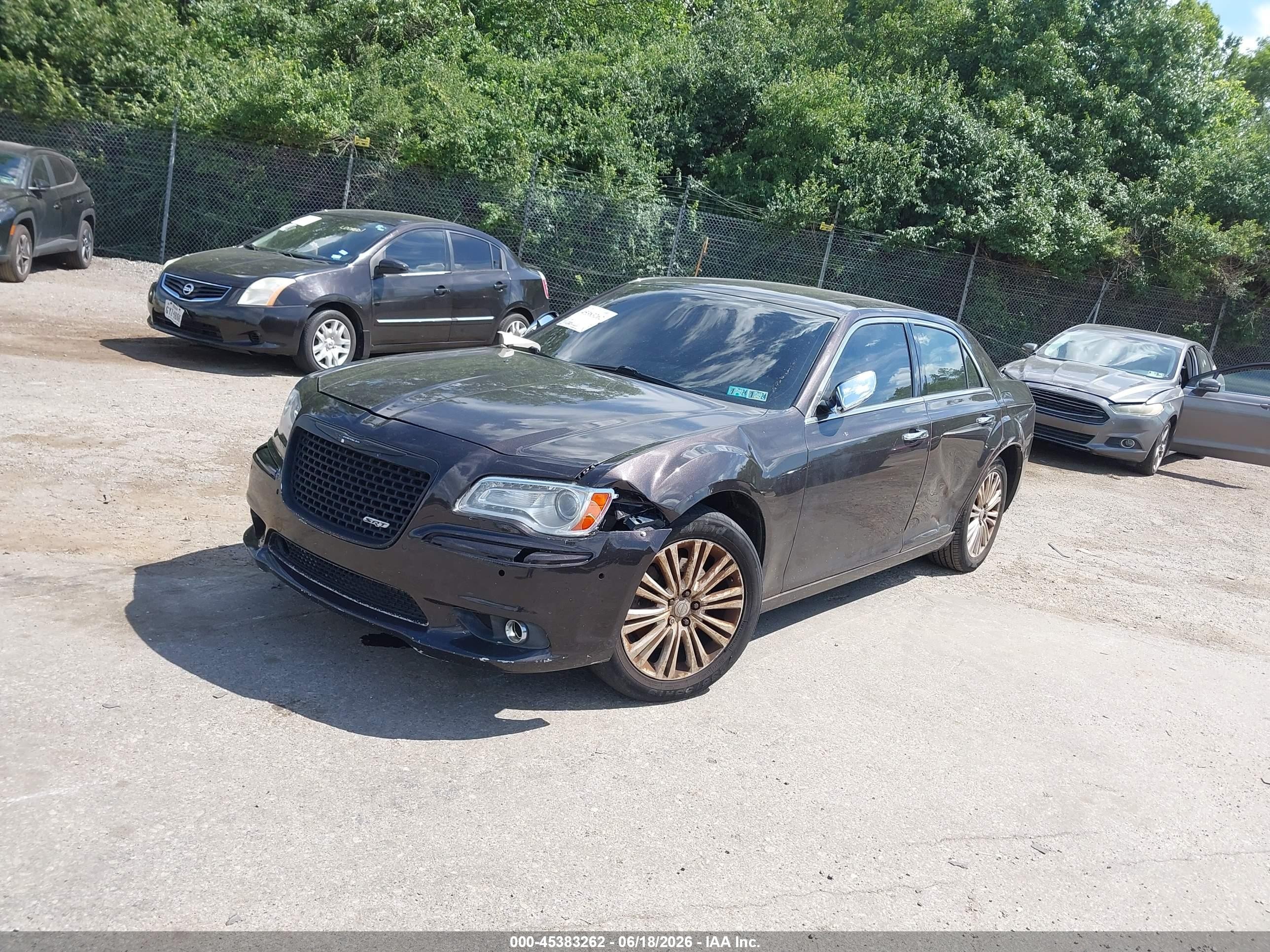 2012 Chrysler 300 Limited Dark Brown vin: 2C3CCAHG7CH217223