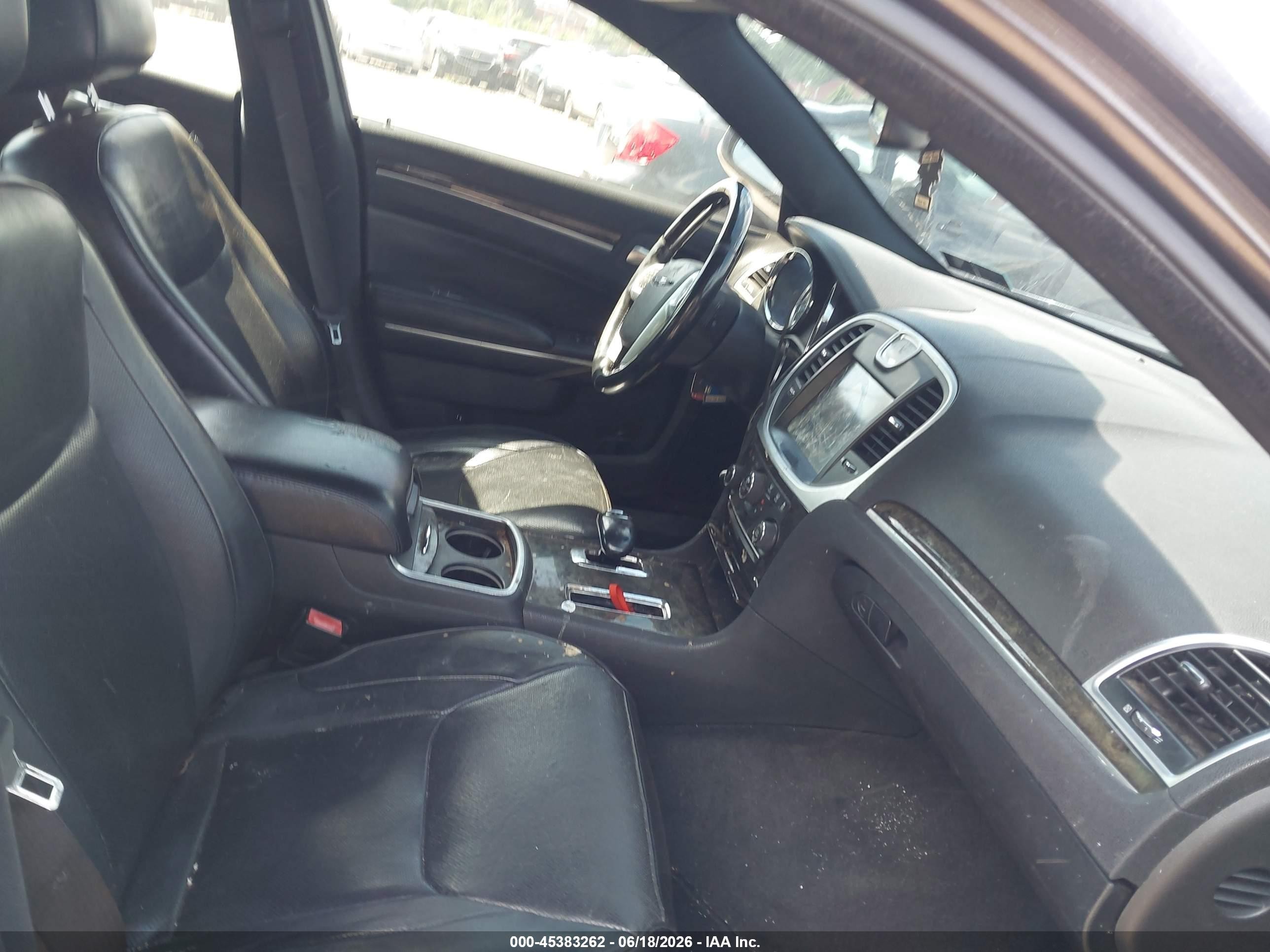 2012 Chrysler 300 Limited Dark Brown vin: 2C3CCAHG7CH217223