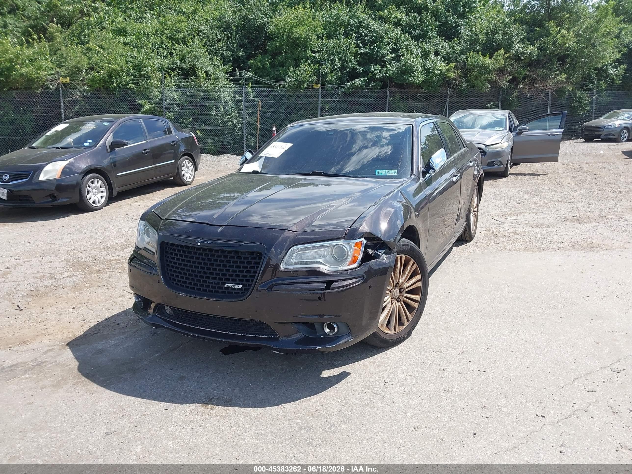 2012 Chrysler 300 Limited Dark Brown vin: 2C3CCAHG7CH217223