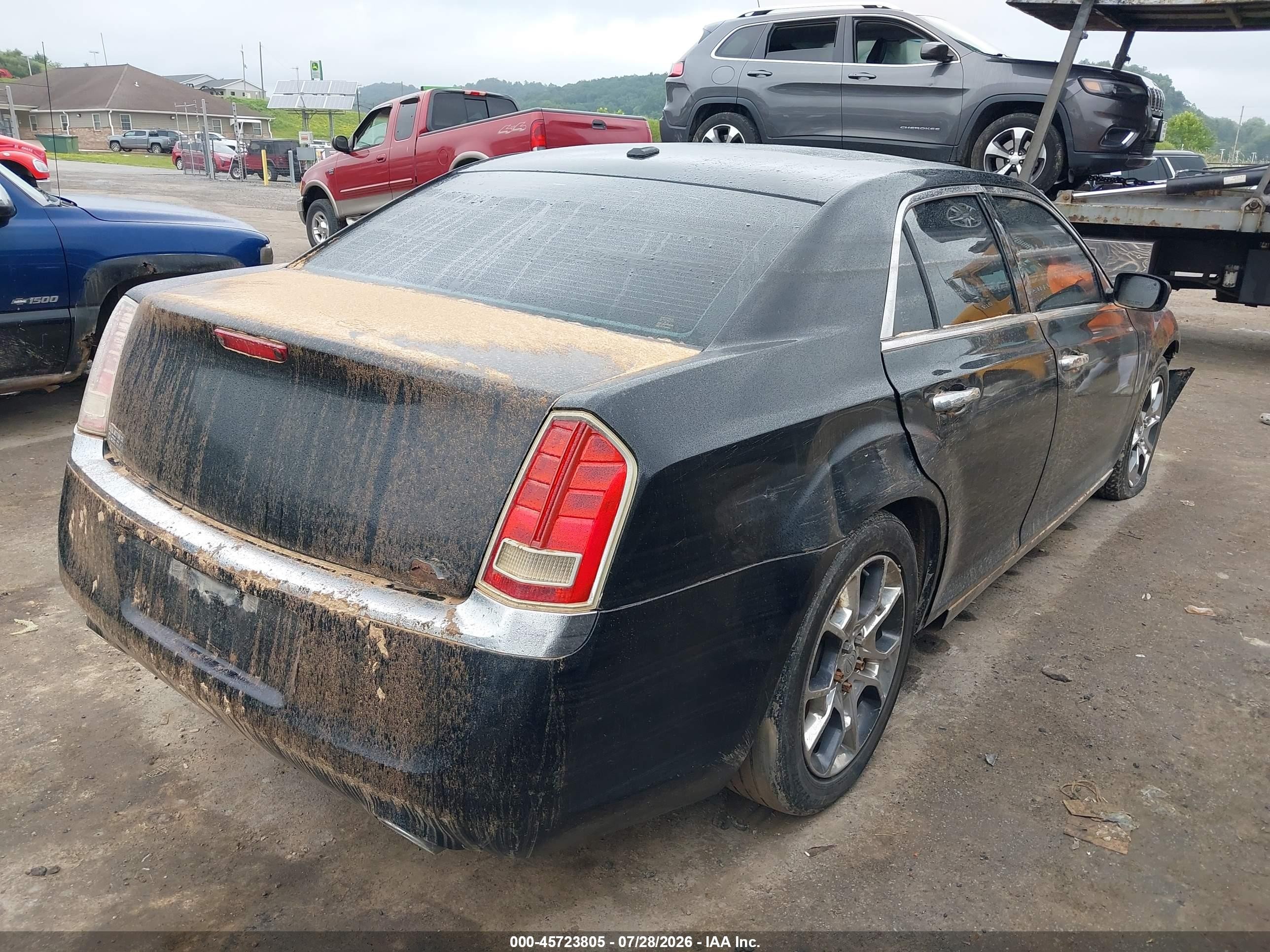 2012 Chrysler 300 Limited Black vin: 2C3CCAHG9CH232953