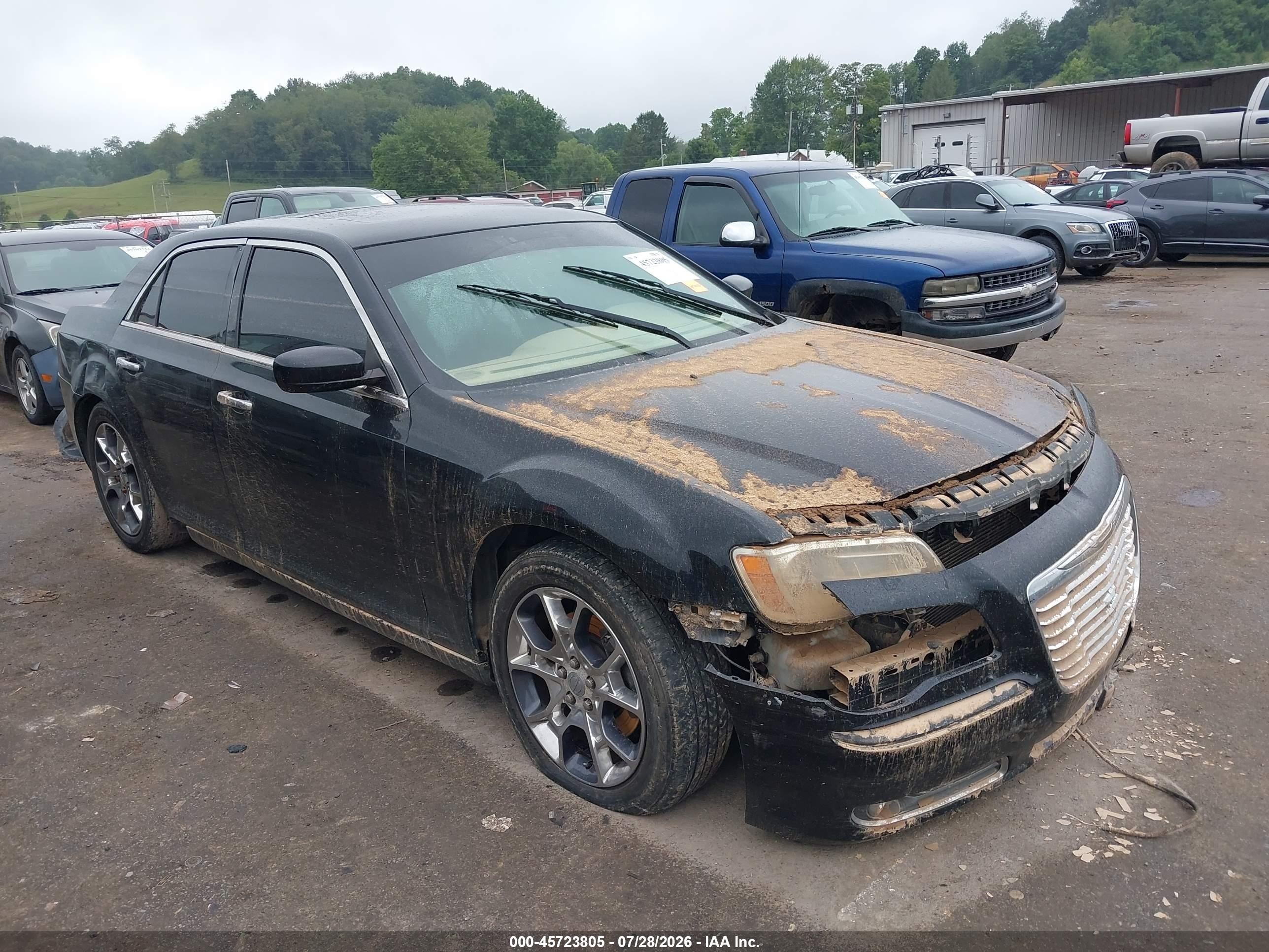 2012 Chrysler 300 Limited Black vin: 2C3CCAHG9CH232953