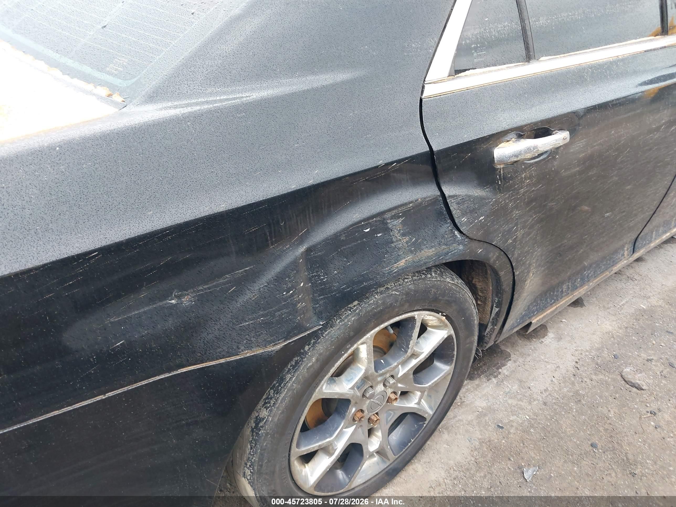 2012 Chrysler 300 Limited Black vin: 2C3CCAHG9CH232953