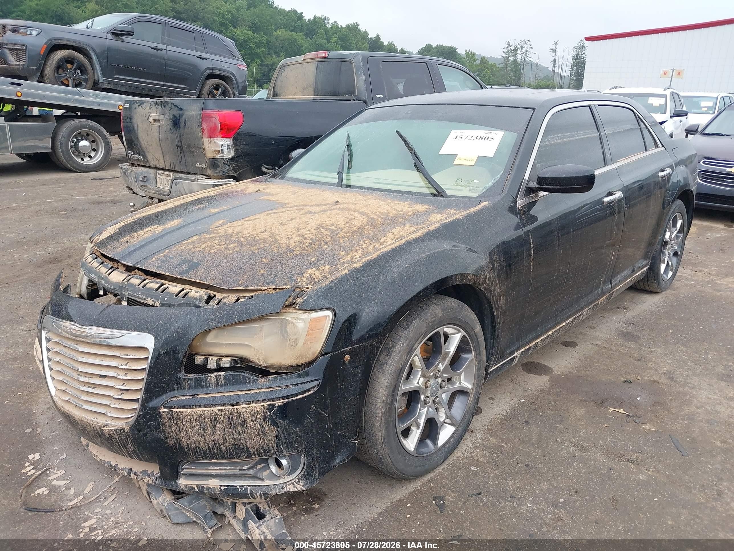 2012 Chrysler 300 Limited Black vin: 2C3CCAHG9CH232953