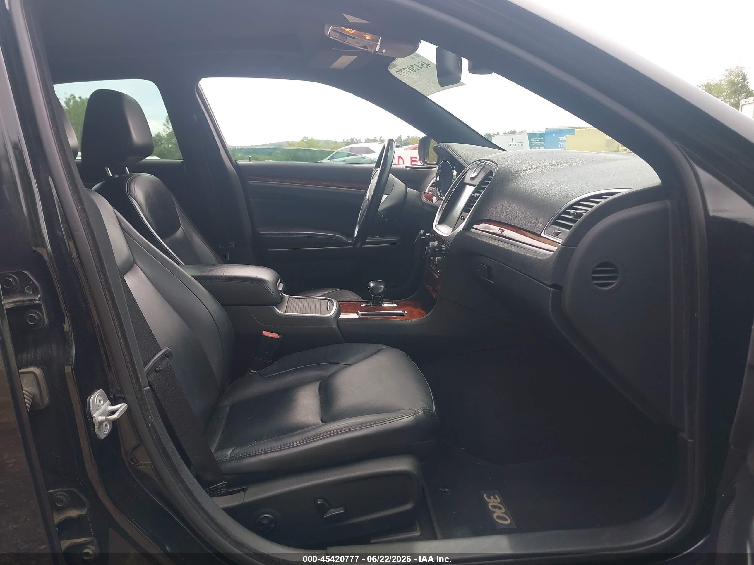 2012 Chrysler 300 Limited Black vin: 2C3CCAHG9CH313726