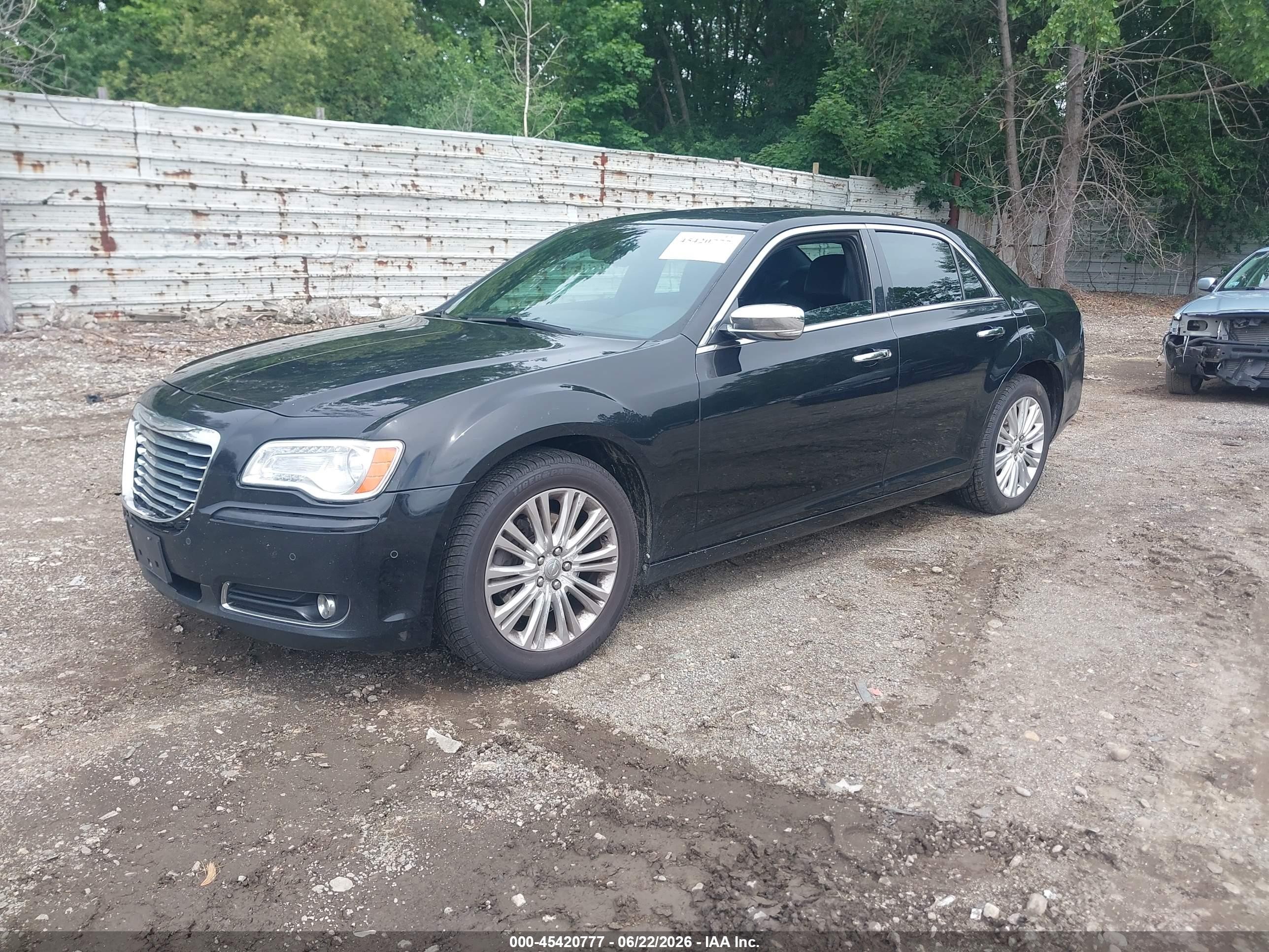 2012 Chrysler 300 Limited Black vin: 2C3CCAHG9CH313726