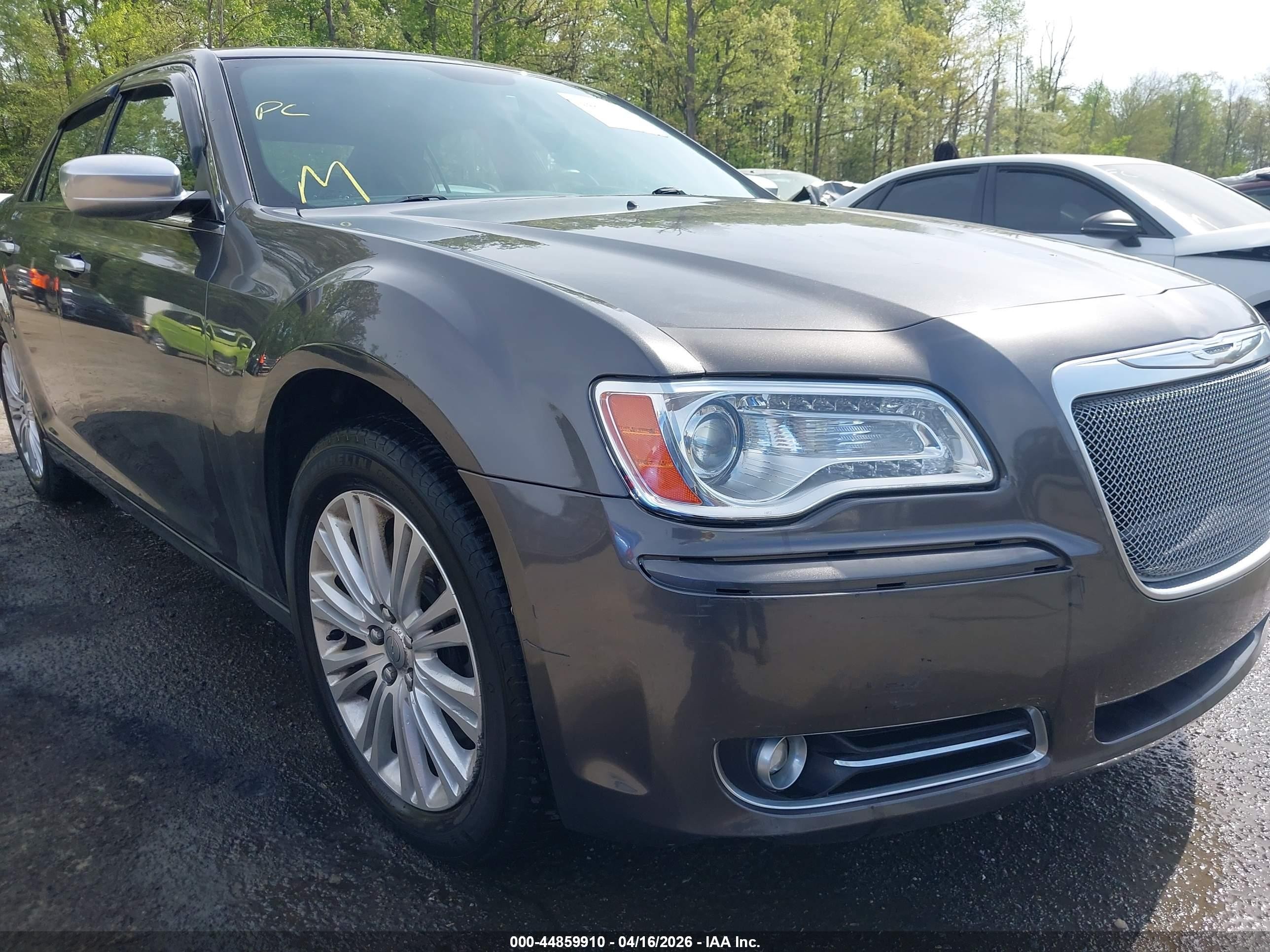 2014 Chrysler 300c John Varvatos Luxury Edition Awd Gray vin: 2C3CCAJG2EH297897