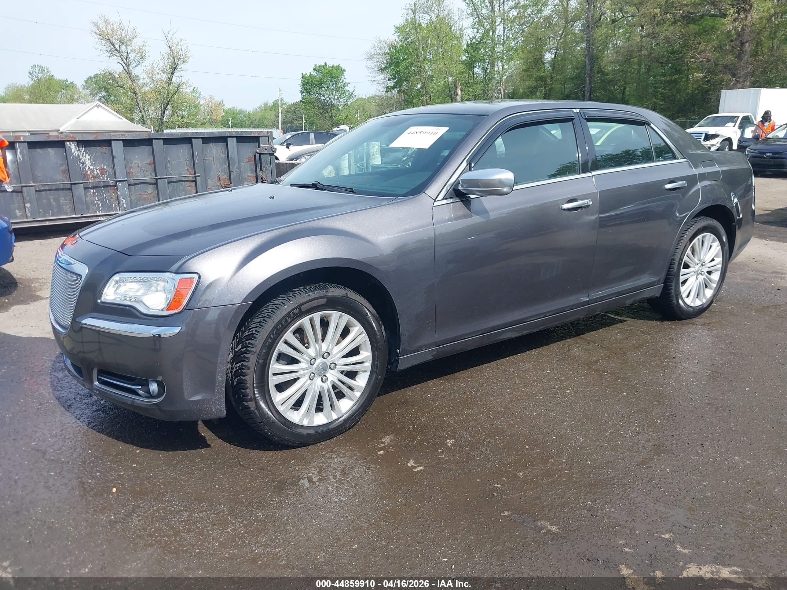 2014 Chrysler 300c John Varvatos Luxury Edition Awd Gray vin: 2C3CCAJG2EH297897