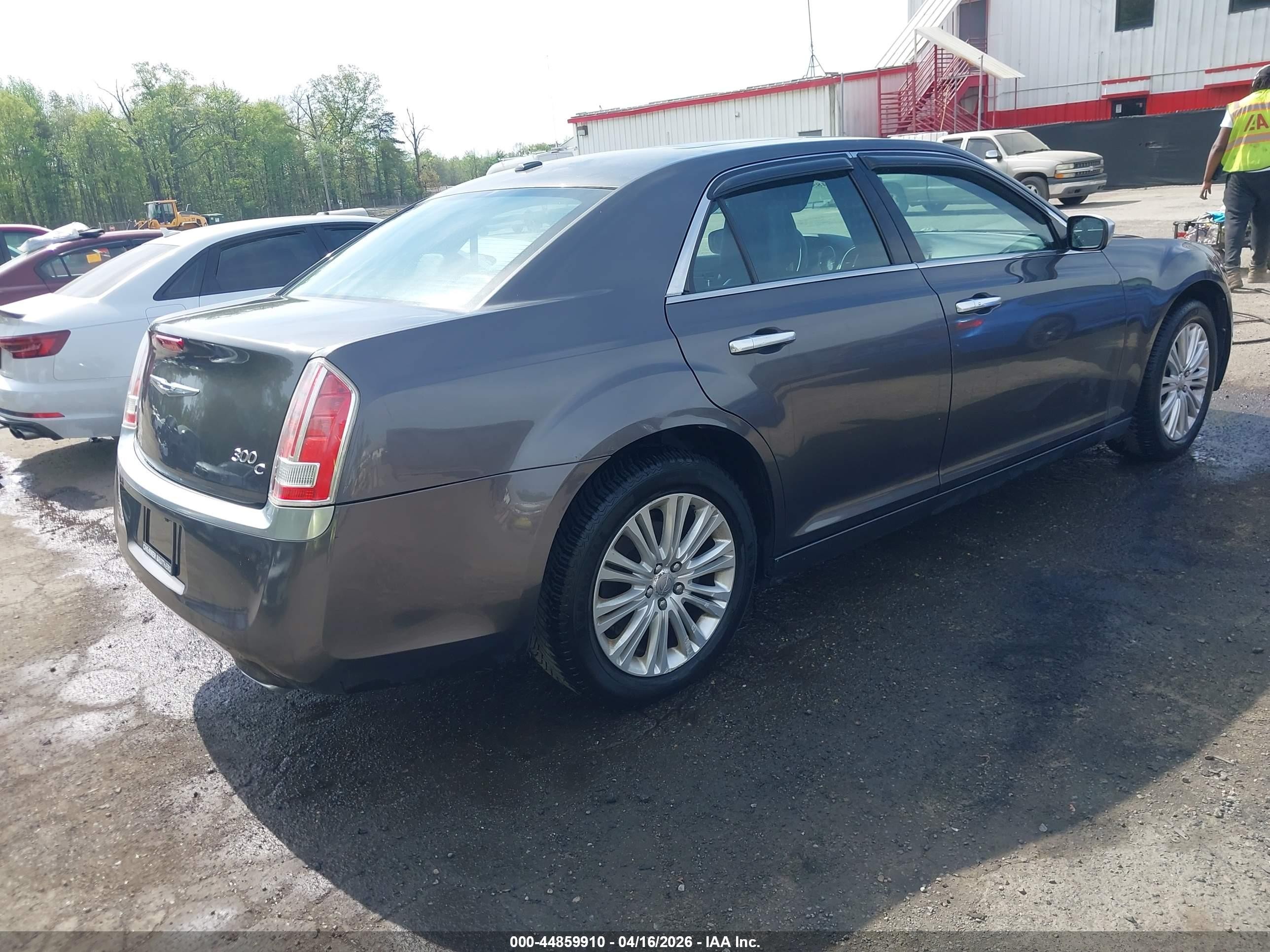 2014 Chrysler 300c John Varvatos Luxury Edition Awd Gray vin: 2C3CCAJG2EH297897