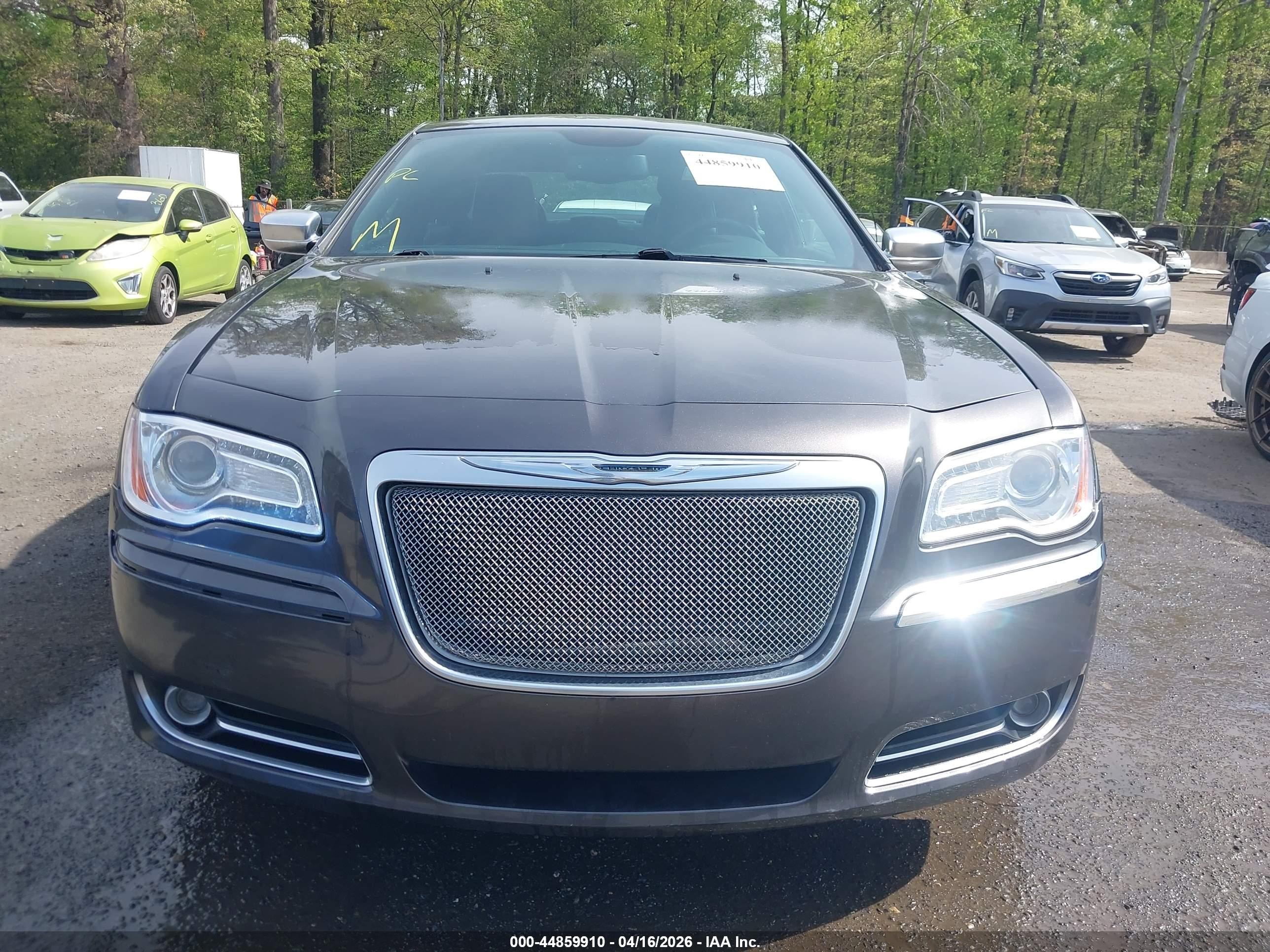 2014 Chrysler 300c John Varvatos Luxury Edition Awd Gray vin: 2C3CCAJG2EH297897
