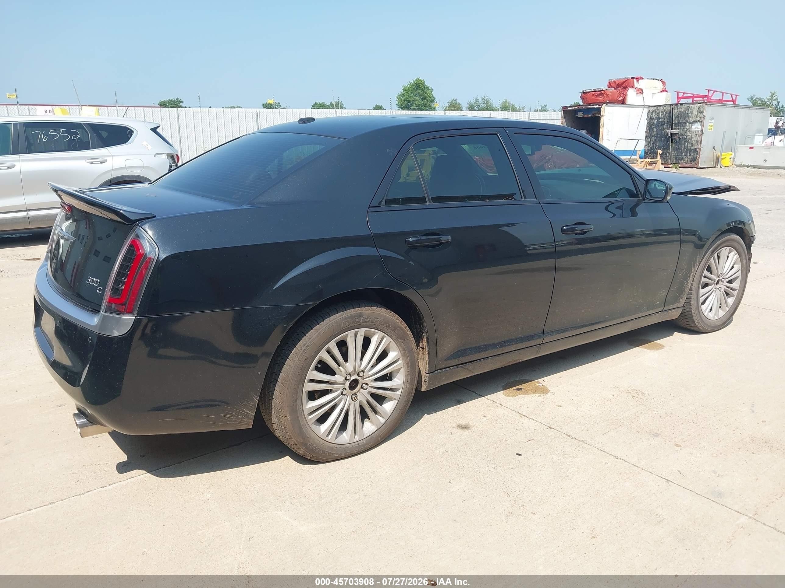 2014 Chrysler 300c John Varvatos Luxury Edition Awd Black vin: 2C3CCAJT2EH149228