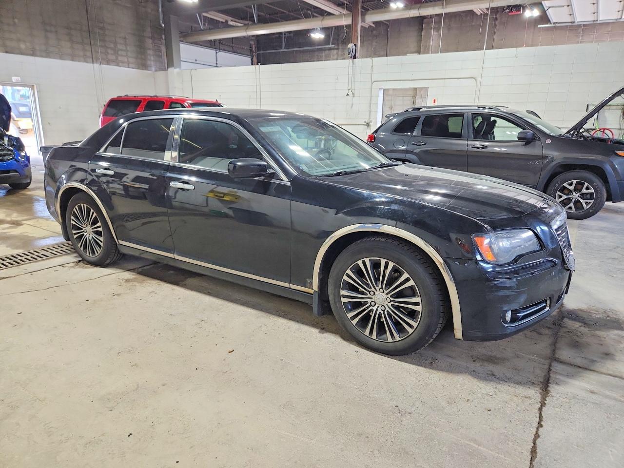 2012 Chrysler 300 Black vin: 2C3CCAJTXCH289718