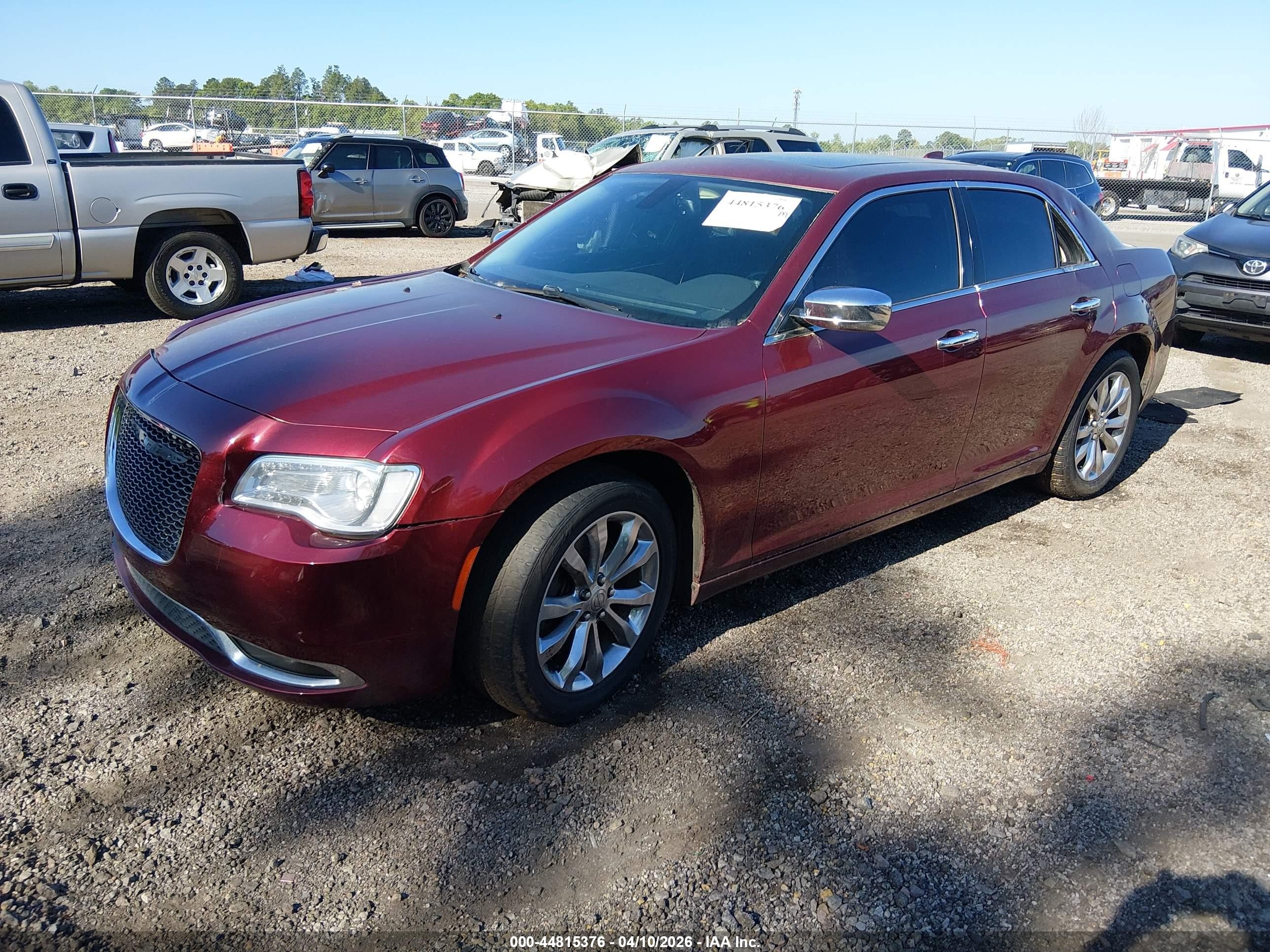 2016 Chrysler 300c Awd Красный vin: 2C3CCAKG0GH325293