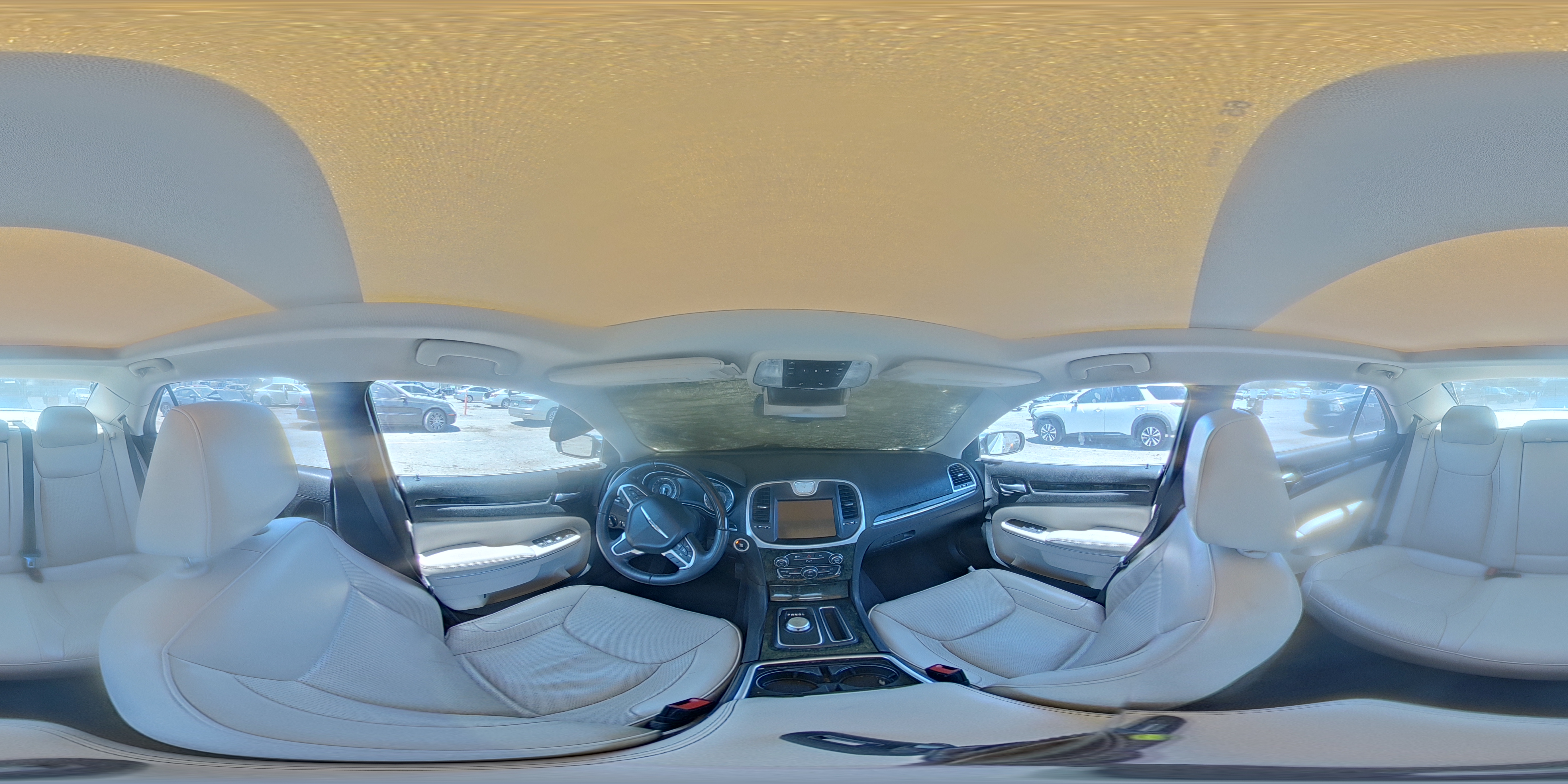 2015 Chrysler 300c White vin: 2C3CCAKG1FH876492