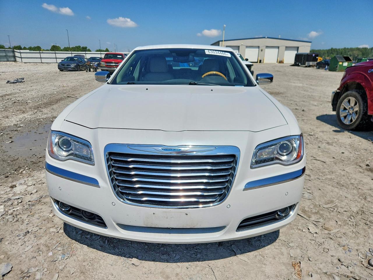2013 Chrysler 300c White vin: 2C3CCAKG2DH533333
