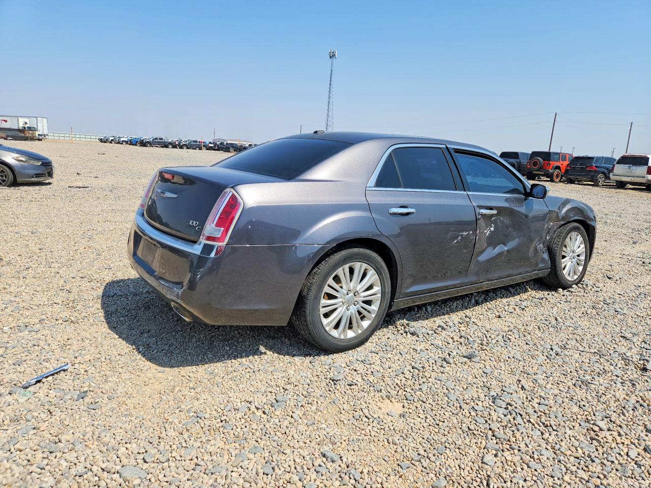 2014 Chrysler 300c Gray vin: 2C3CCAKG3EH120841