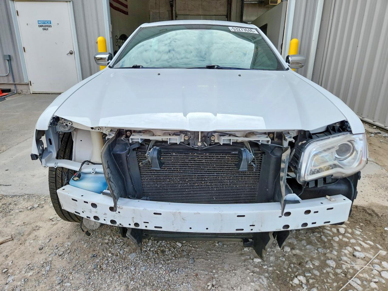 2014 Chrysler 300c White vin: 2C3CCAKG3EH194485