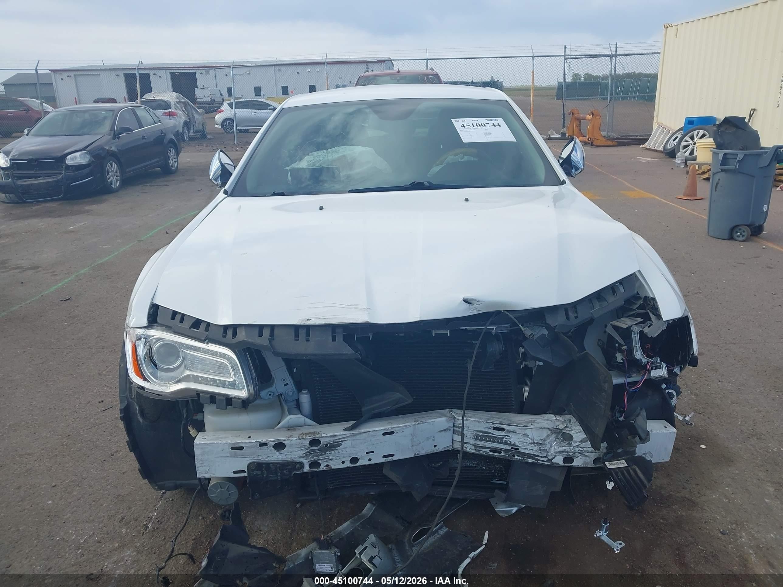 2014 Chrysler 300c Awd White vin: 2C3CCAKG3EH285319